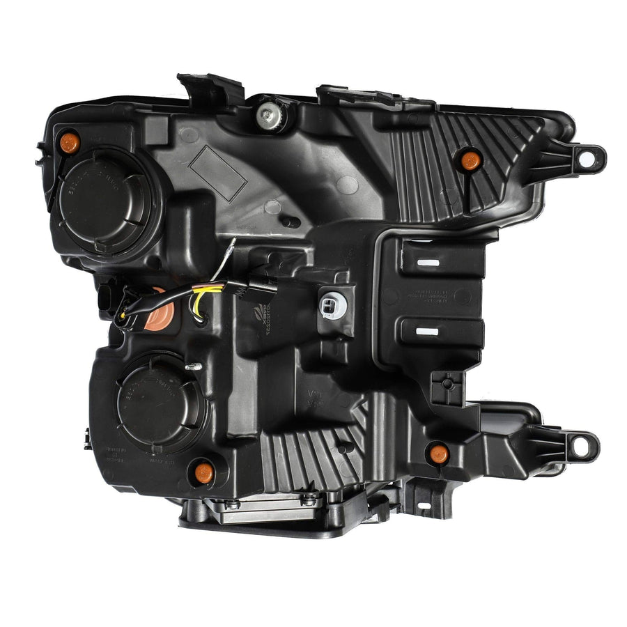 AlphaRex USA NOVA LED Proj Headlight 18-20 Ford F-150 Plank Style Alpha Blk w/Activ Light/Seq Signal/DRL