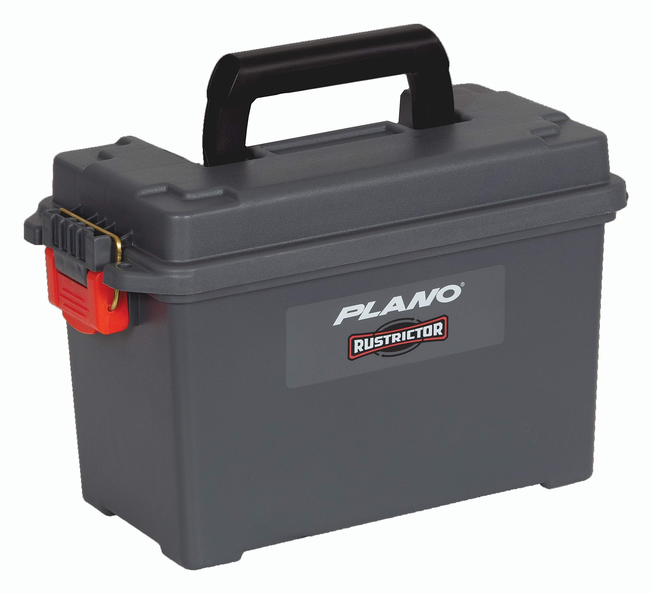 Plano Field Rustrictor Ammo Box .50 Caliber, Gray, All-Weather & Anti-Rust Ammo Storage Box, Large Plastic Ammunition Box, Waterproof Ammo Can, Holds 6 Boxes of Ammunition
