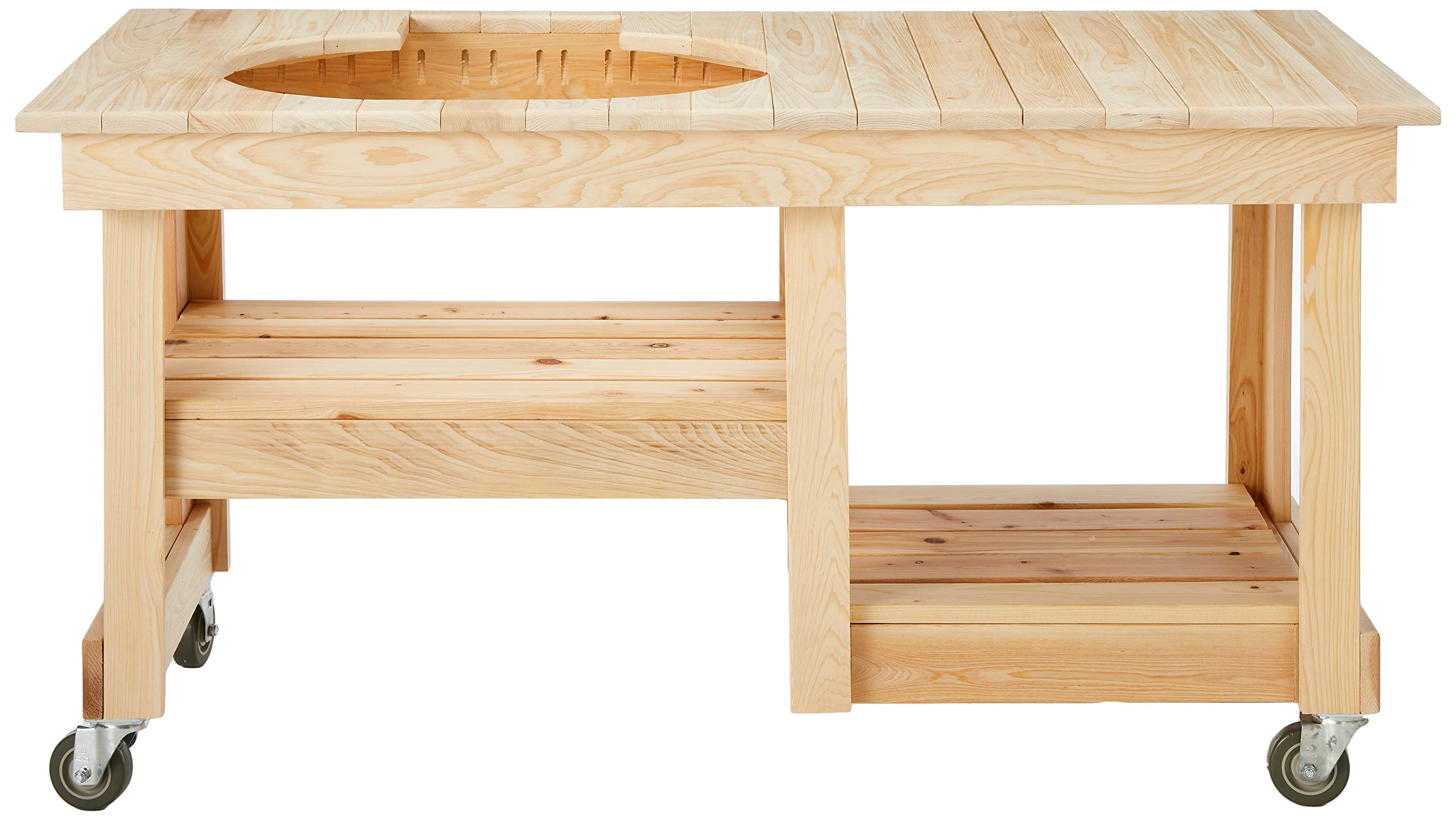 Cypress Wood Primo Counter Top Table for Oval LG 300