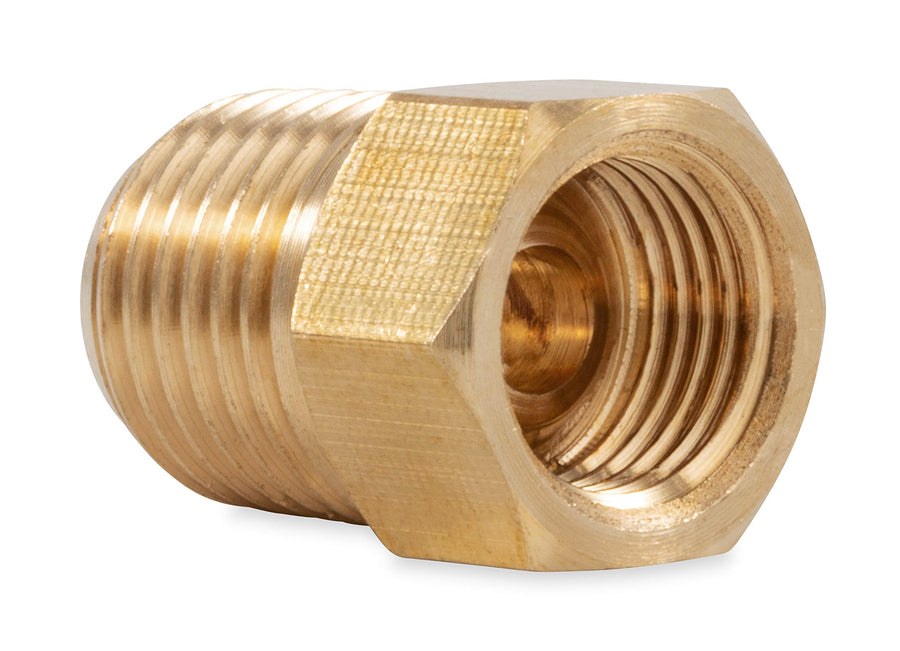 Propane Fitting Camco 59953 - 1/4" Male NPT x 1/4" Female Inverted Flare