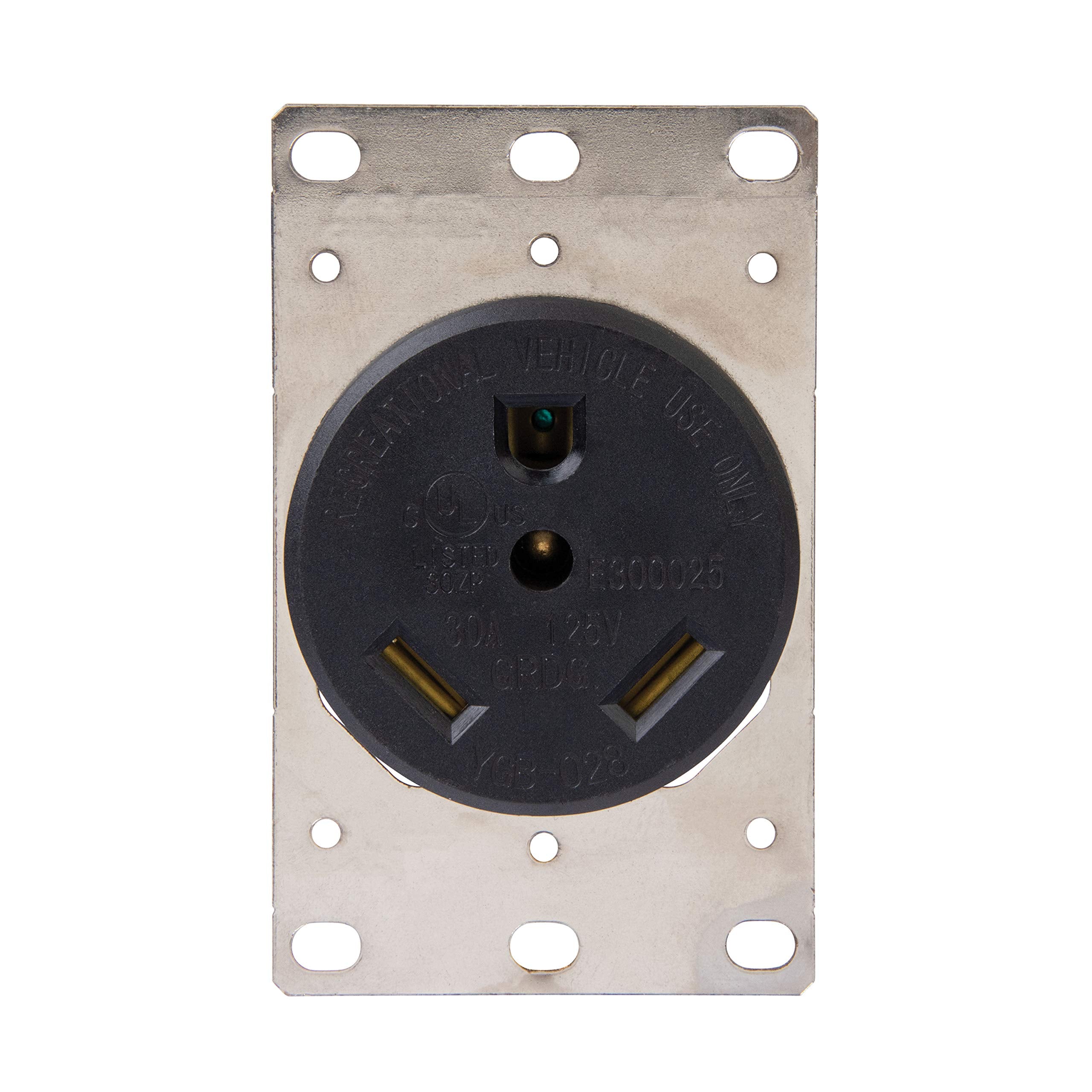 30A Park Power Dead Front Receptacle 30ARVREC