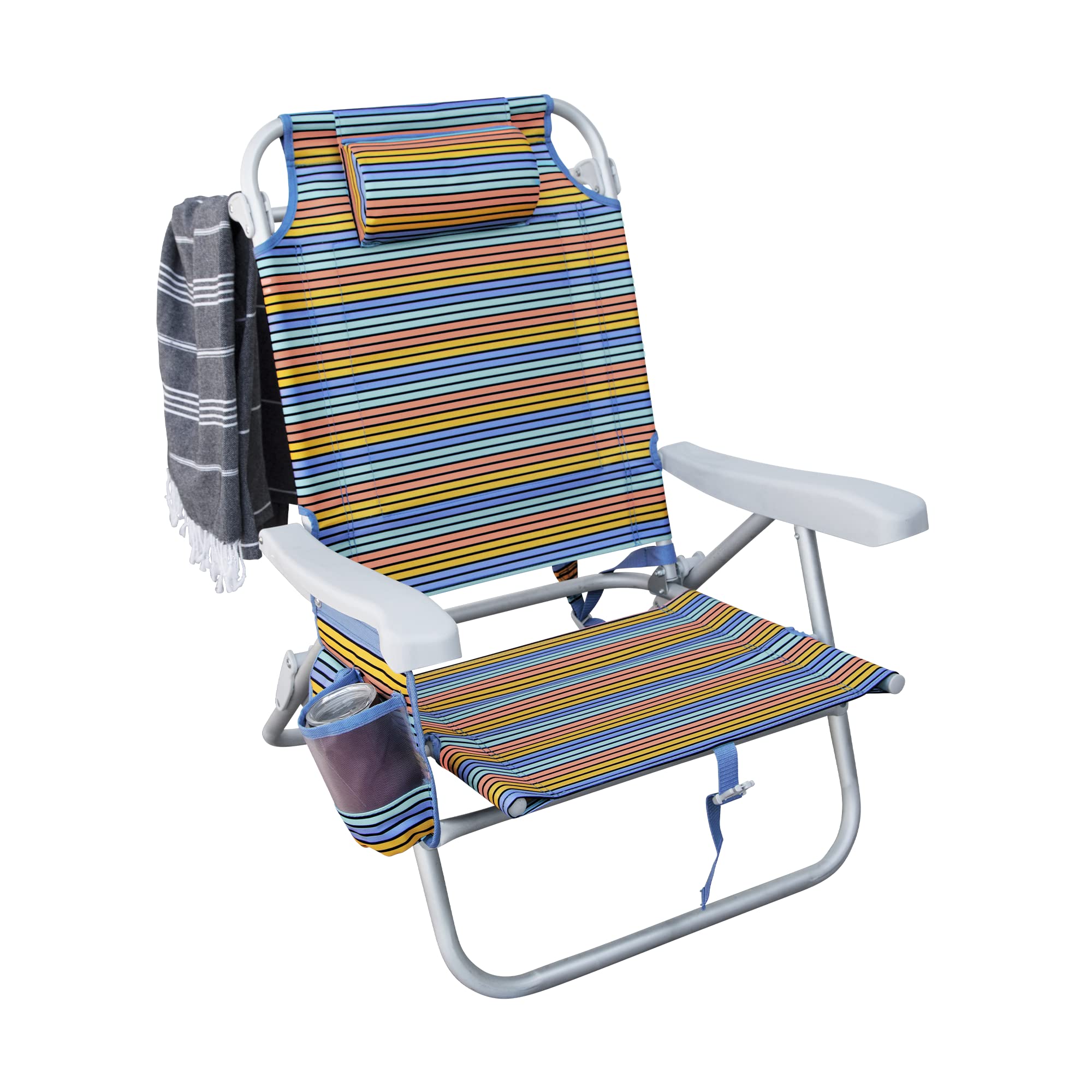Hurley Beach Chair Deluxe Backpack, One Size, Sunset