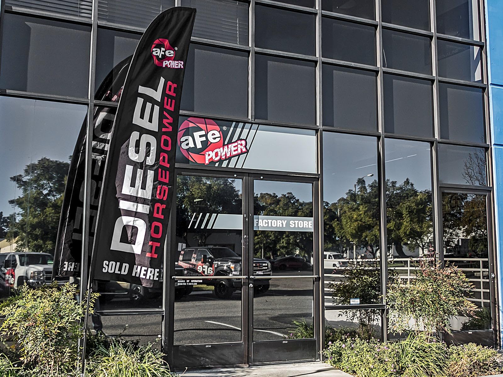Black Diesel Horsepower Flag, (Double Sided) 12' Ft. Tall x 27.5" Wide (Double Sided) (40-10155)