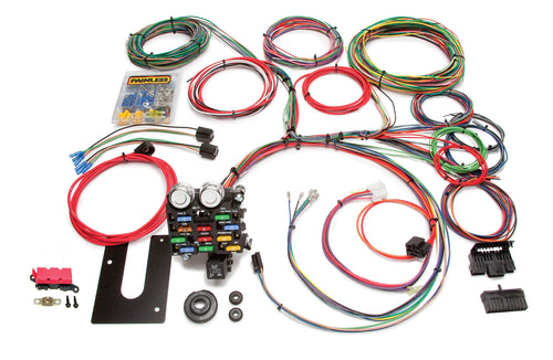 Classic Painless Performance 10101 Customizable Chassis Harness - GM Keyed Column - 21 Circuits