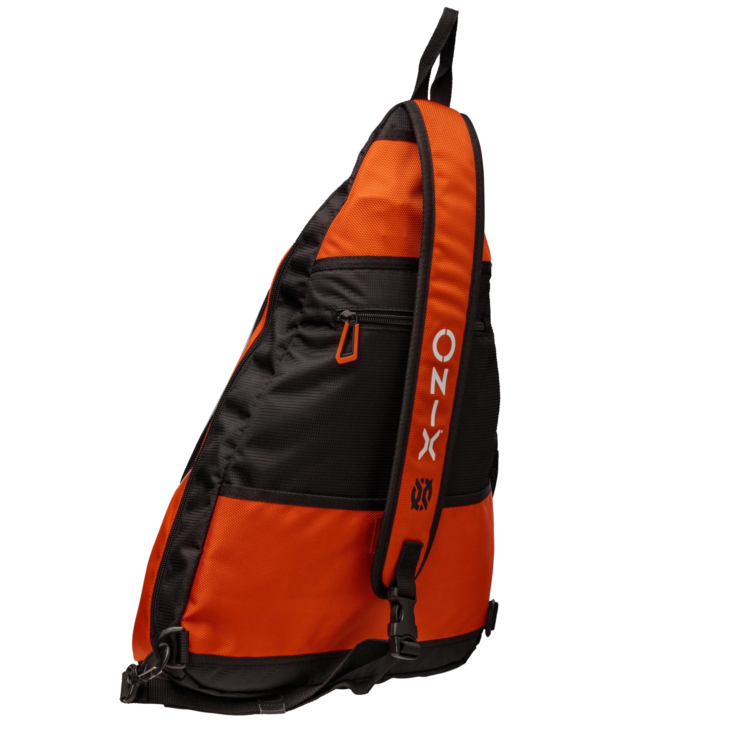 ONIX Pro Team Pickleball Sling Bag - Long Lasting Durability with Easy to Carry Single Strap Hook and Loop Closure and Two Zip Pockets