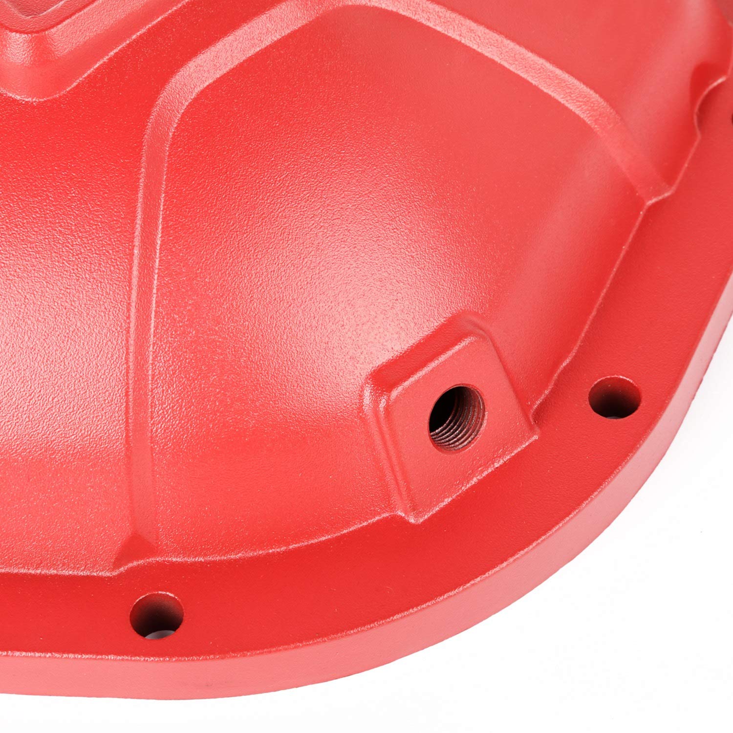 Differential Cover Alloy USA for Dana 44 | Aluminum, Red | 11212 | Fits 1987-2006 Jeep Wrangler YJ/TJ/LJ; 1984-1990 Jeep Wagoneer; 1993-2004 Jeep Grand Cherokee; 1986-1992 Jeep Comanche & Others