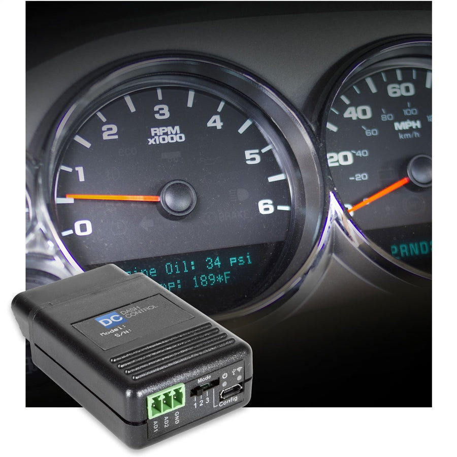 Auto Meter DashControl Grey OBDII Display Controller DL1040U