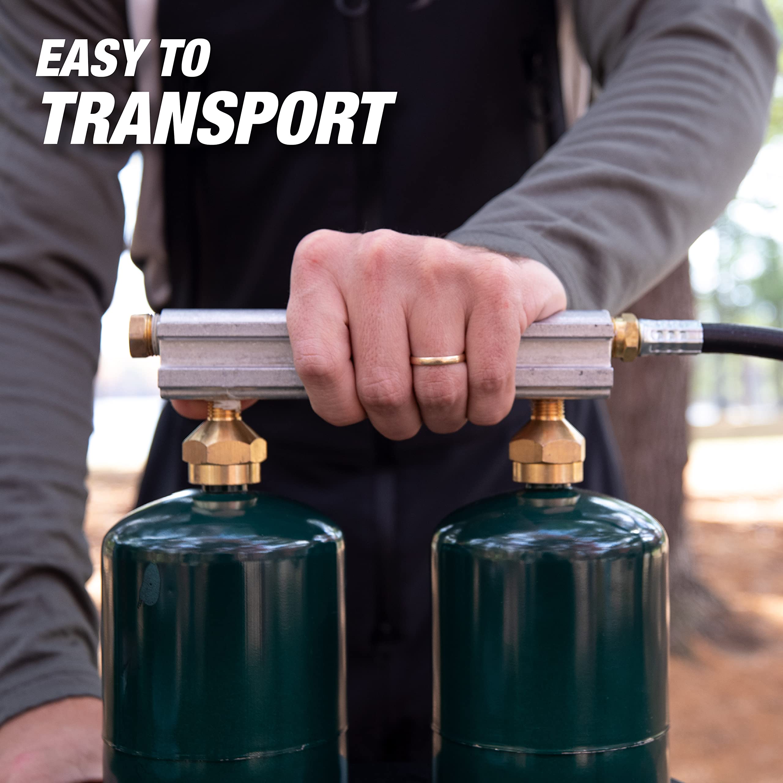 Dual Mr. Heater 1 lb. Tank Hook Up Kit