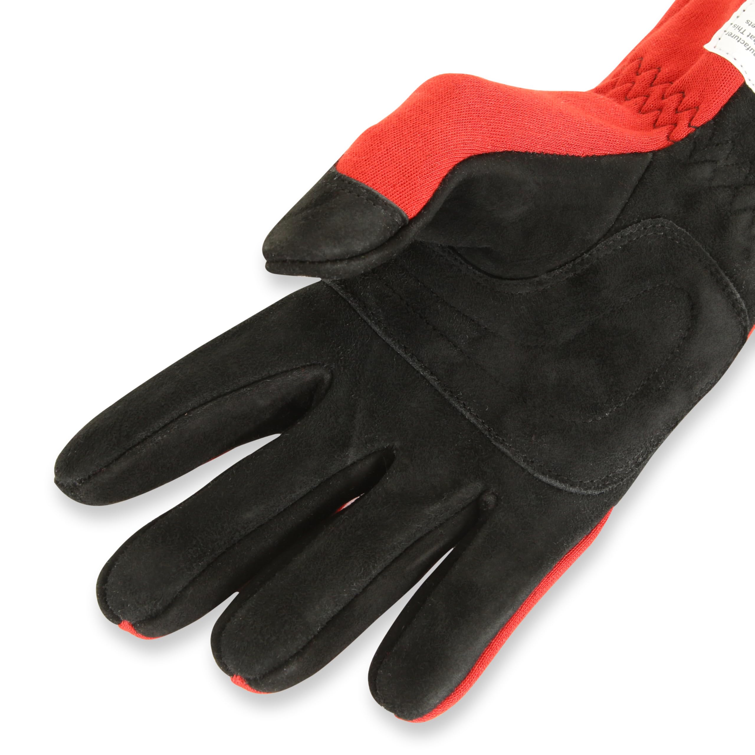 355016RQP RaceQuip® 355 Series Driving Gloves - SFI 3.3/5 - Black/Red - XL
