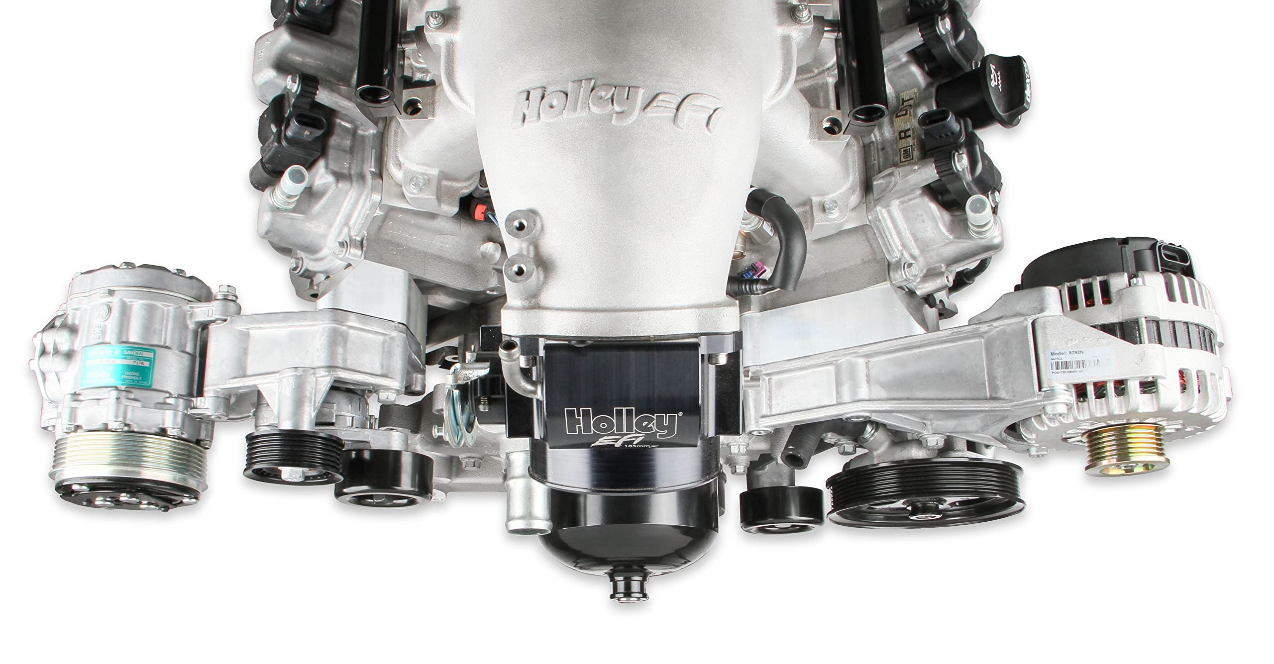 Holley Complete GM Gen V LT 20-170 Accessory Drive System w/Alt, P/S, A/C, Water Pump, Belts, and Spacers