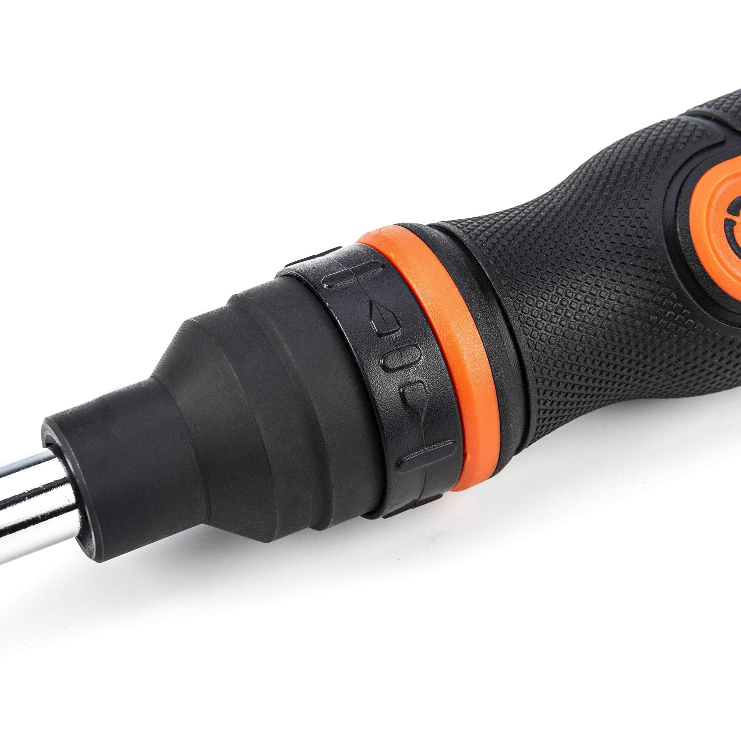 6-in-1 Crescent Stubby Ratcheting Multi-Bit Driver
