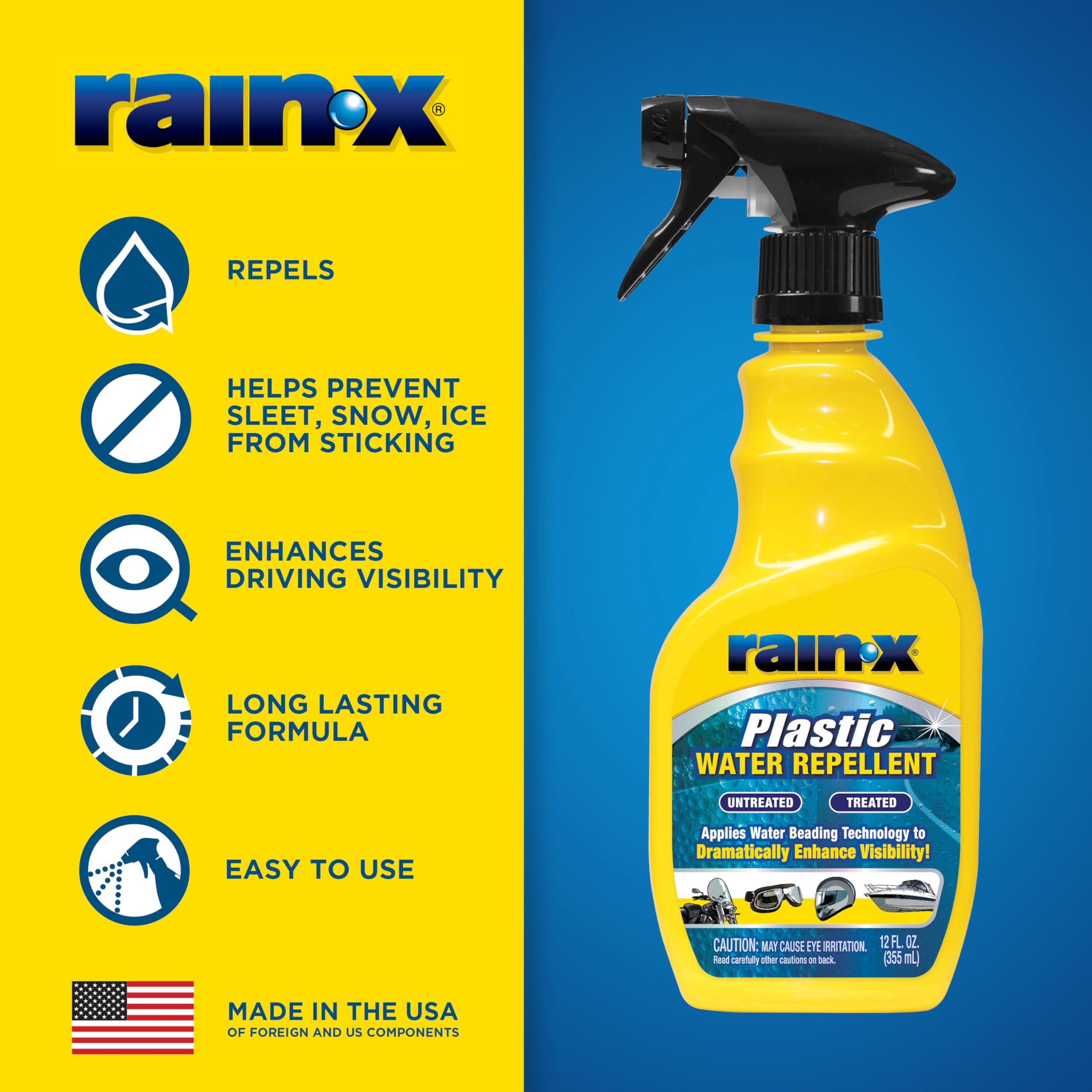 620036 Rain-X Plastic Treatment - 12 fl. oz.