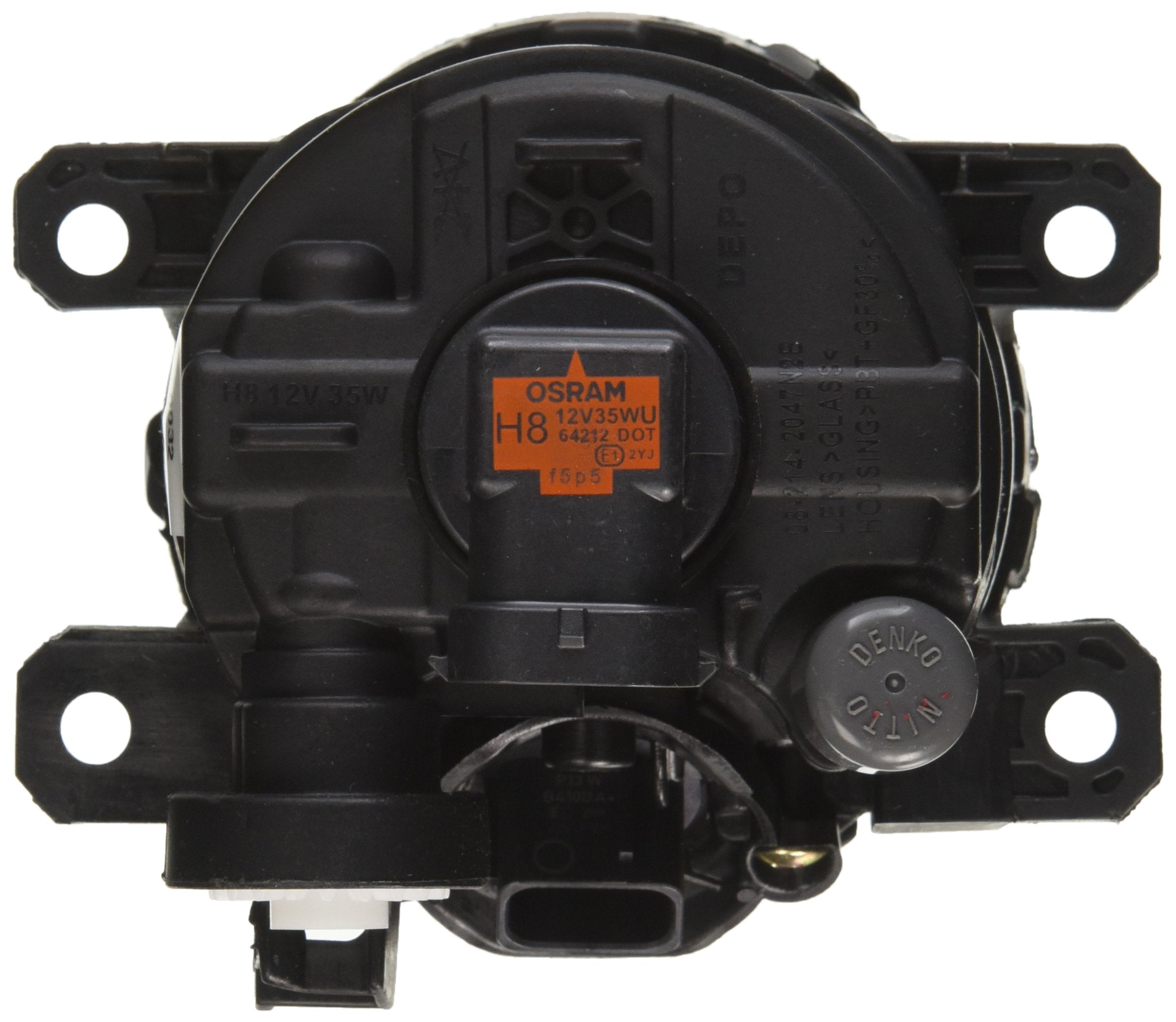 Replacement Driver Side DEPO 214-2047N-AQ Fog Light Assembly