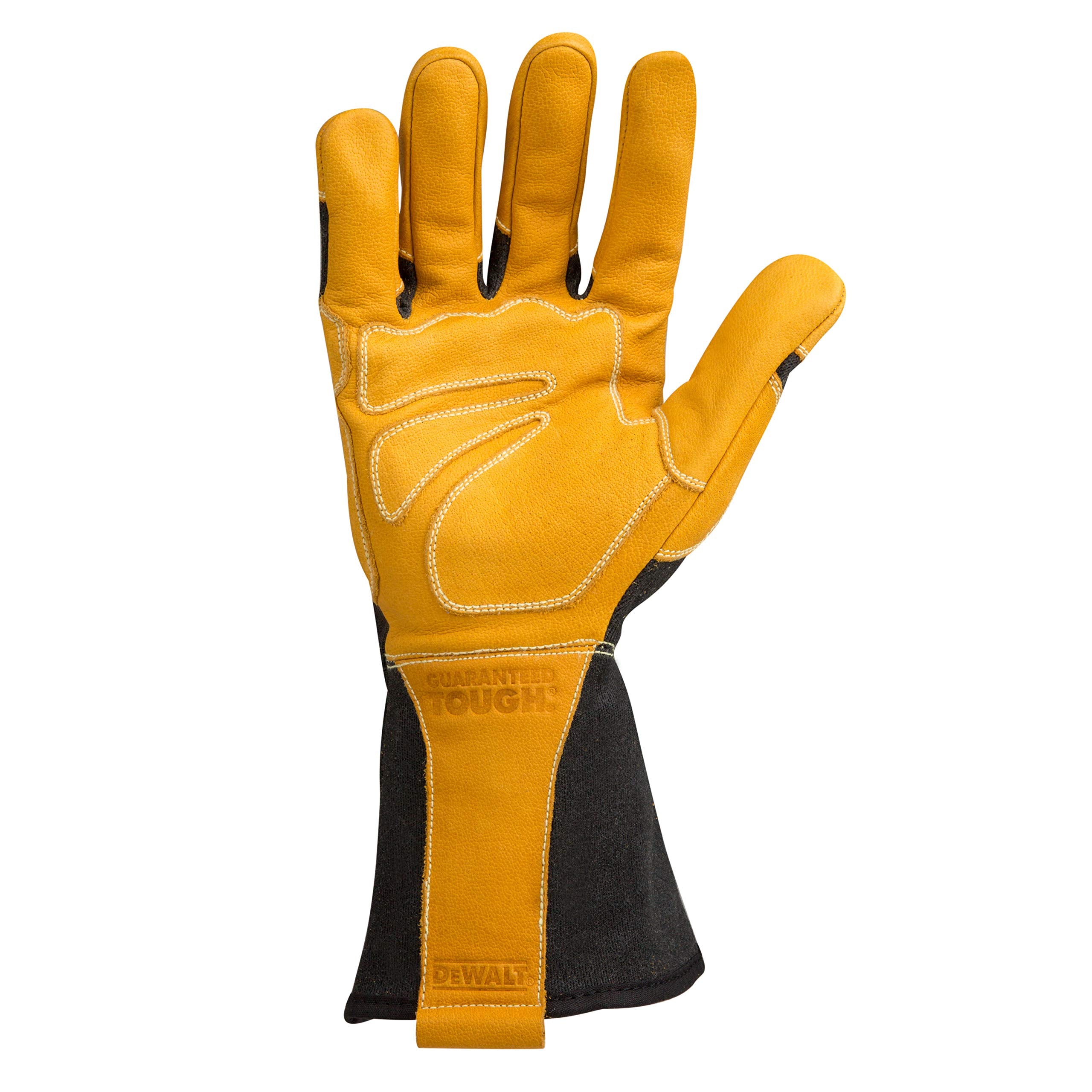 DEWALT MIG/TIG Premium Welding Gloves, Gauntlet-Style Cuff, X-Large