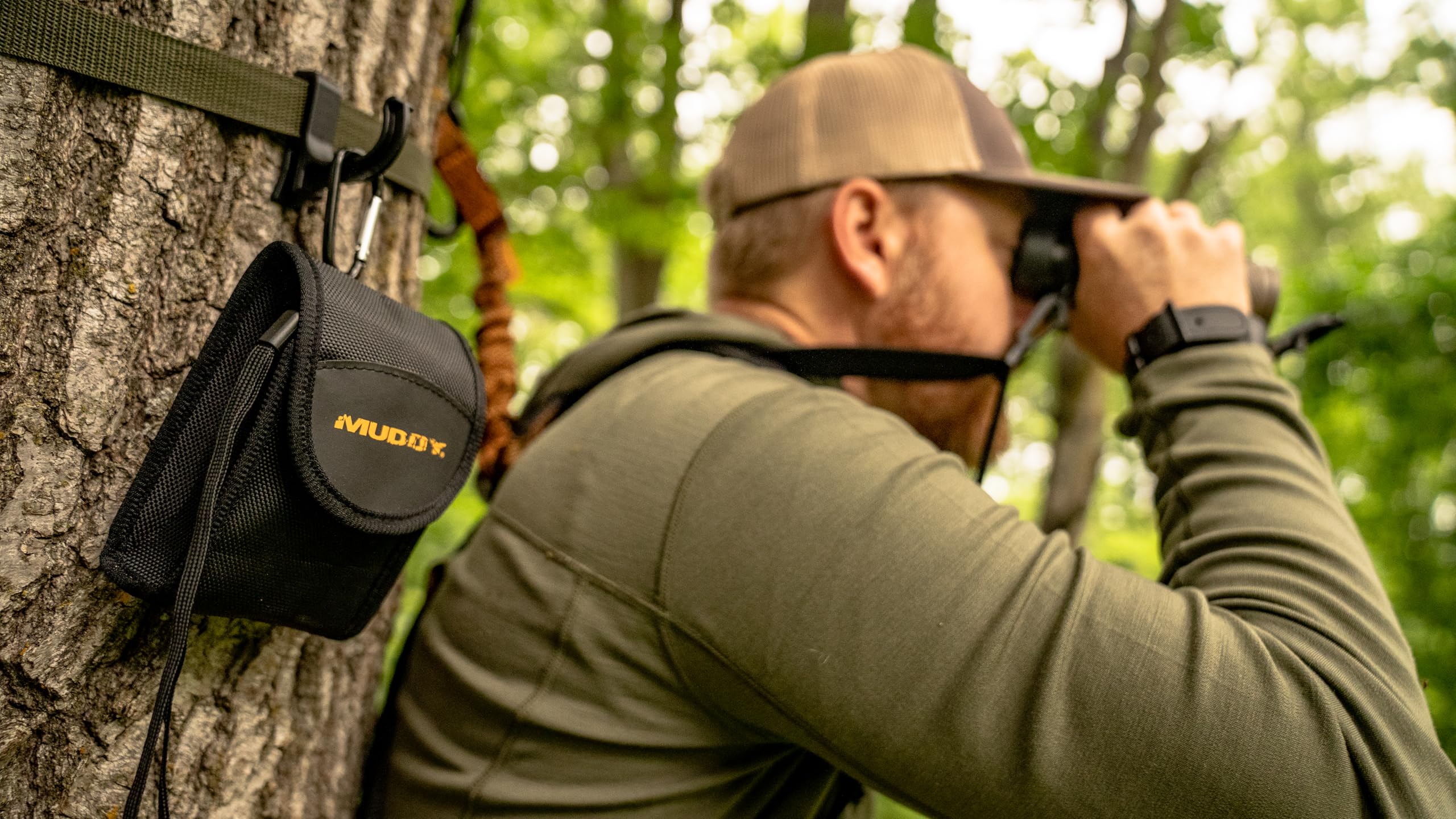 Outdoor Muddy Hunting Precision Rubber Trim Watertight Laser Range Finder, 1300 Yards w/HD