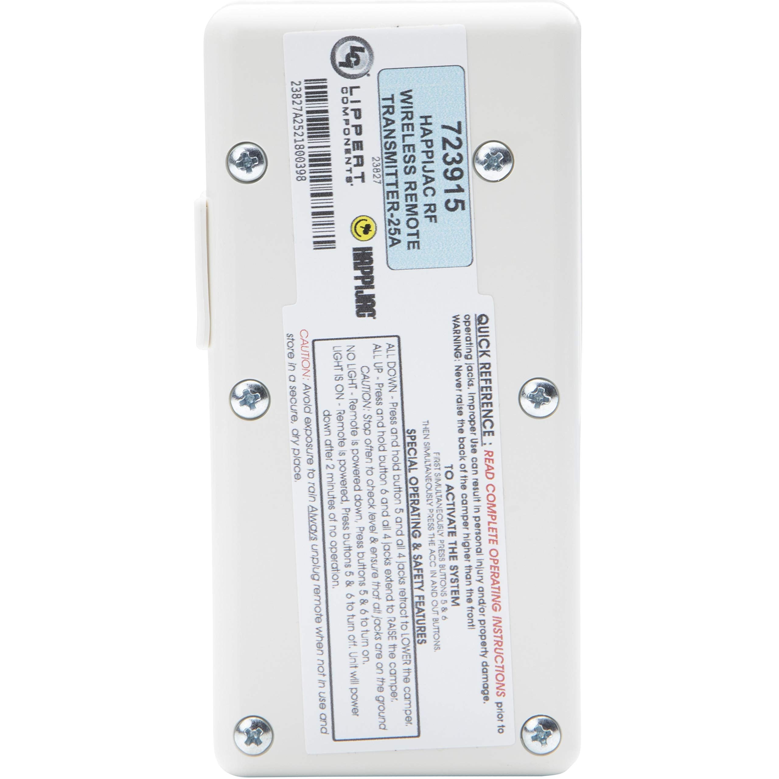 723915 Happijac - HAPPIJAC Wireless Remote Controller - 25A and CCS