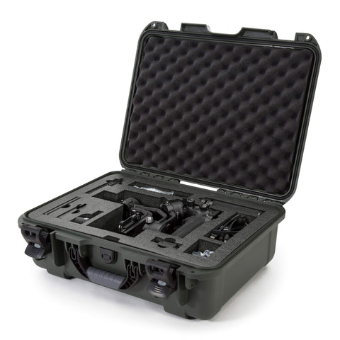 Nanuk Hard Case Waterproof with Foam Insert for DJI Ronin RSC 2 and Pro Combo Version - Olive