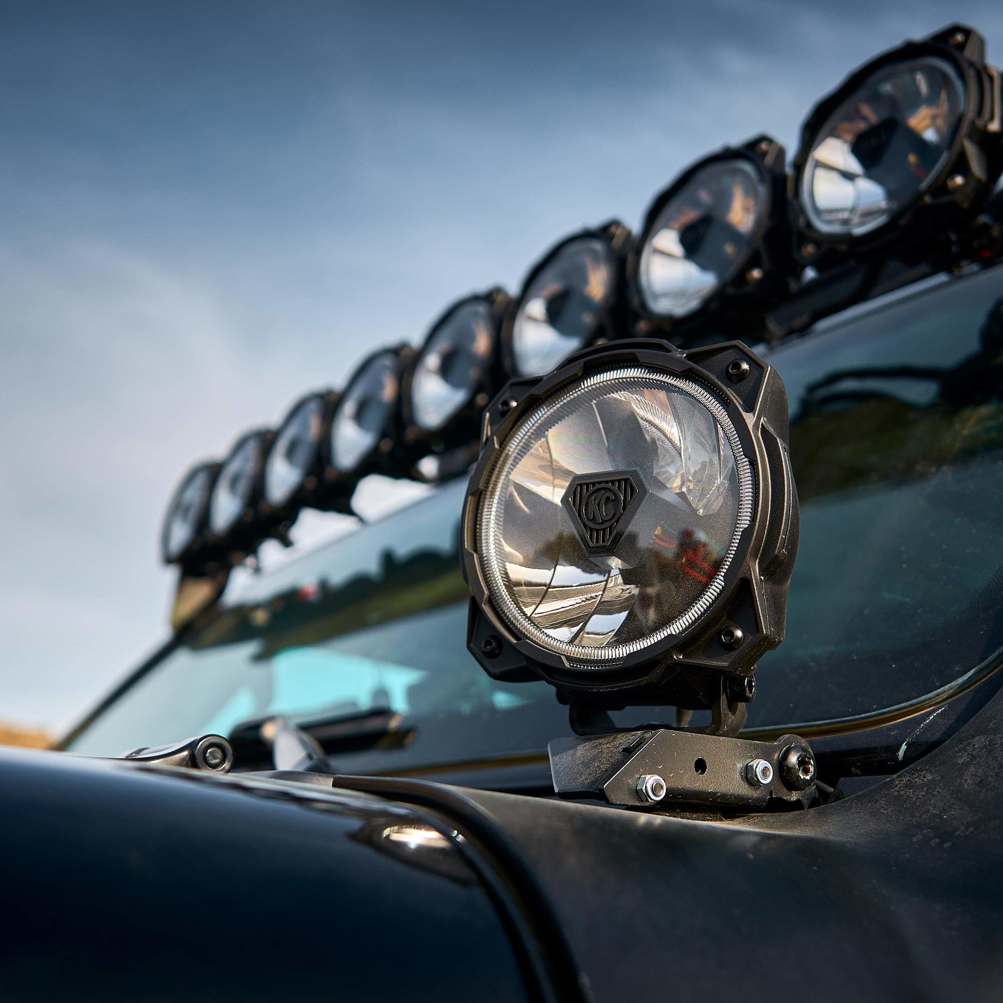 Titan™ KC Hilites Gravity® 6" LED - Pair Pack - Wide-40 Beam