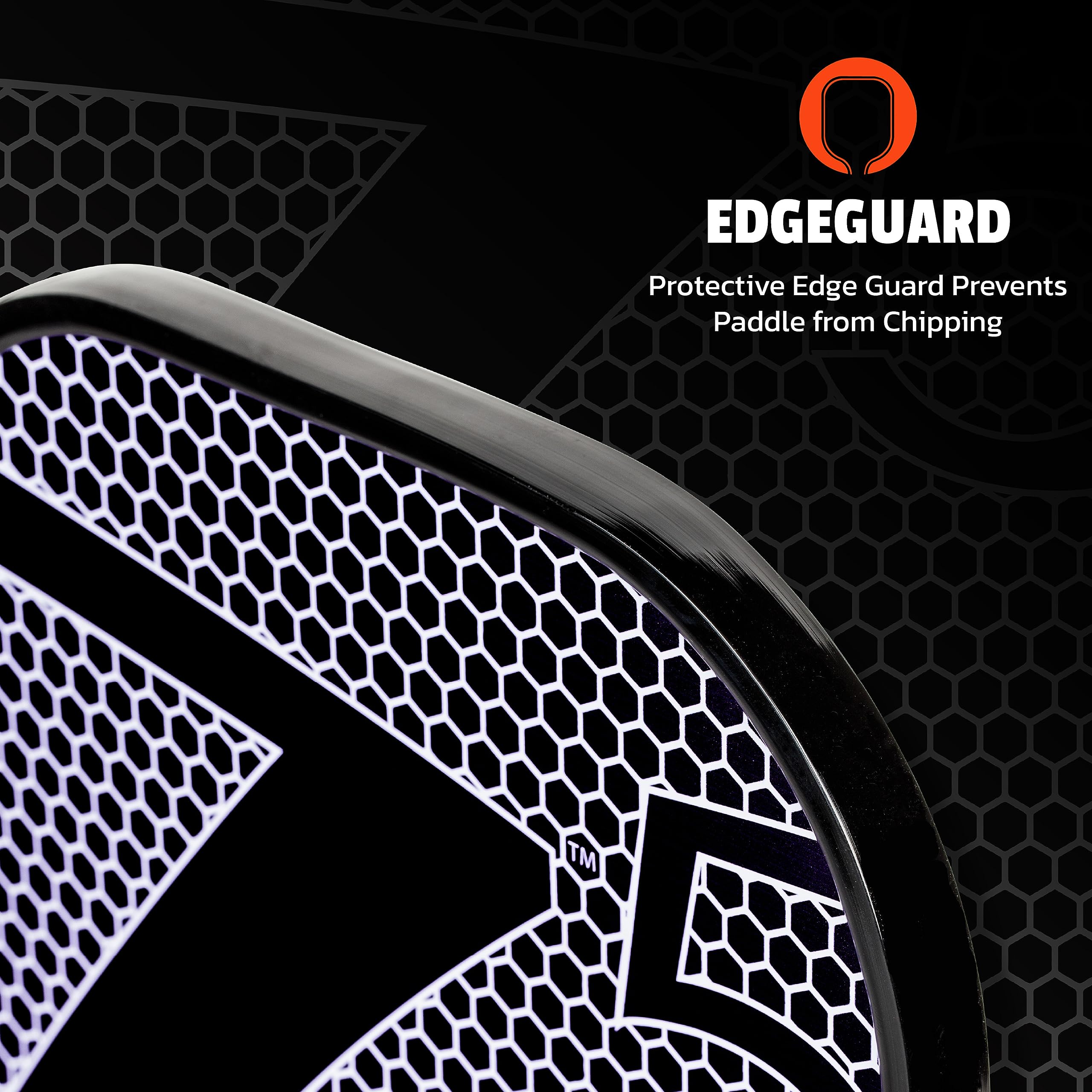 Graphite ONIX Z5 Carbon Fiber Pickleball Paddle with Wide-Body Shape, Honeycomb Core & Graphite Face