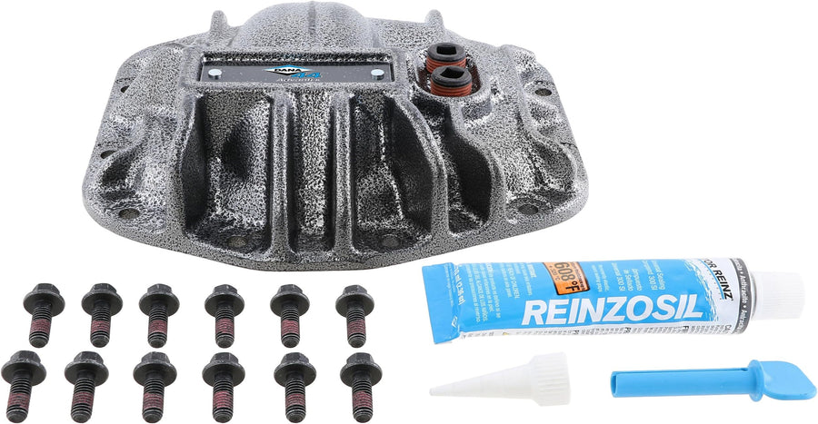 Spicer Nodular Iron 10044799 Front Dana 44 and AdvanTEK Differential Cover Compatible with Select Wrangler JL - Gray