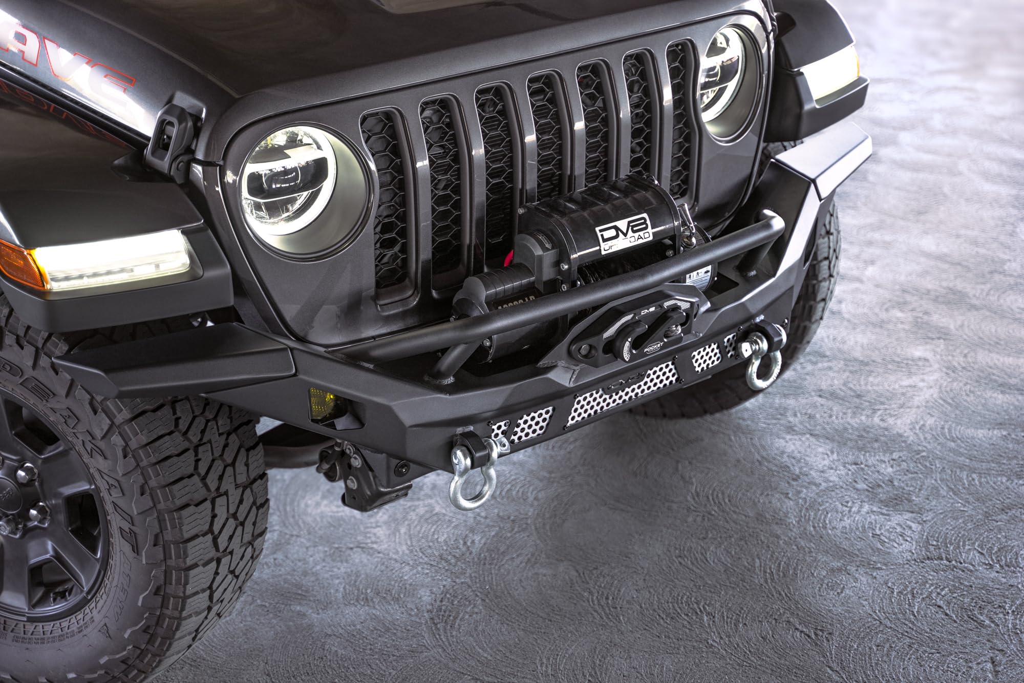 MTO Series DV8 Offroad Front Bumper for the 2007-2025 Jeep Wrangler JK/JL & Gladiator JT | Full Width Design for Maximum Protection | Compatible with all JK/JL/JT Factory Fenders | Fully Bolt-On