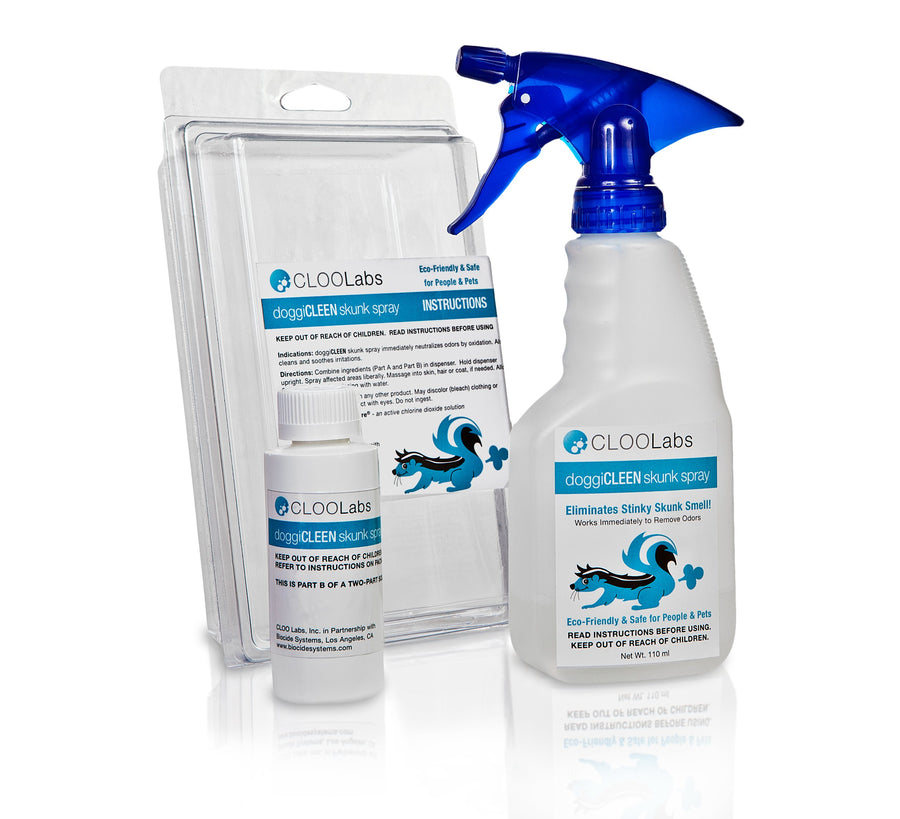 DoggiCLEEN Biocide Systems 3268 Skunk/Animal Odor Eliminator Spray - 8 oz.