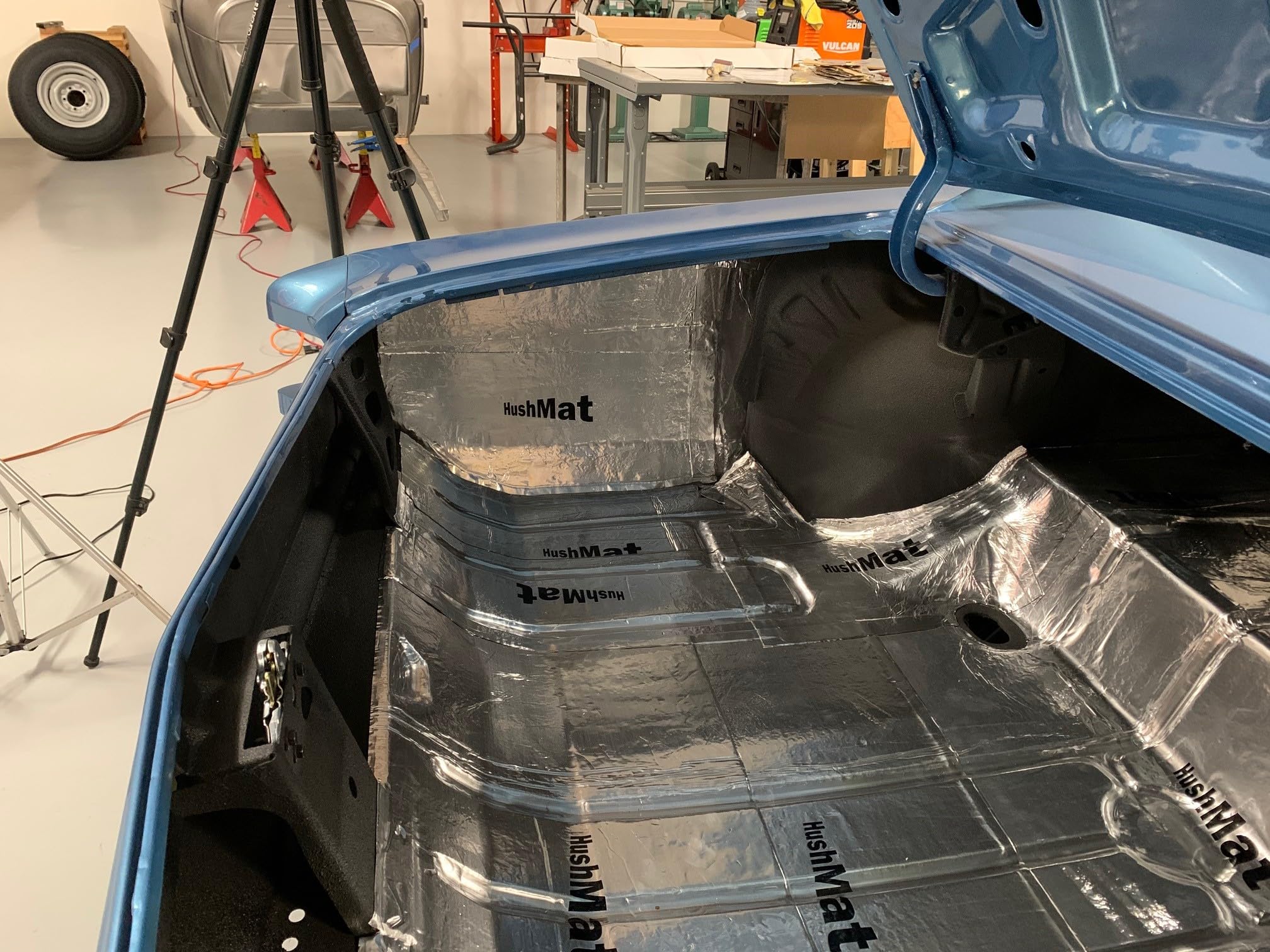 Custom HushMat Sound Deadening and Thermal Insulation Trunk Kit (1970-1981 Camaro)