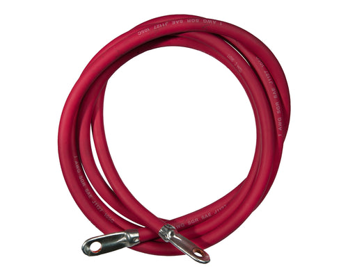 New Sierra International Battery Cable Assemblies Bc88583 1 Gauge Red Length 96"