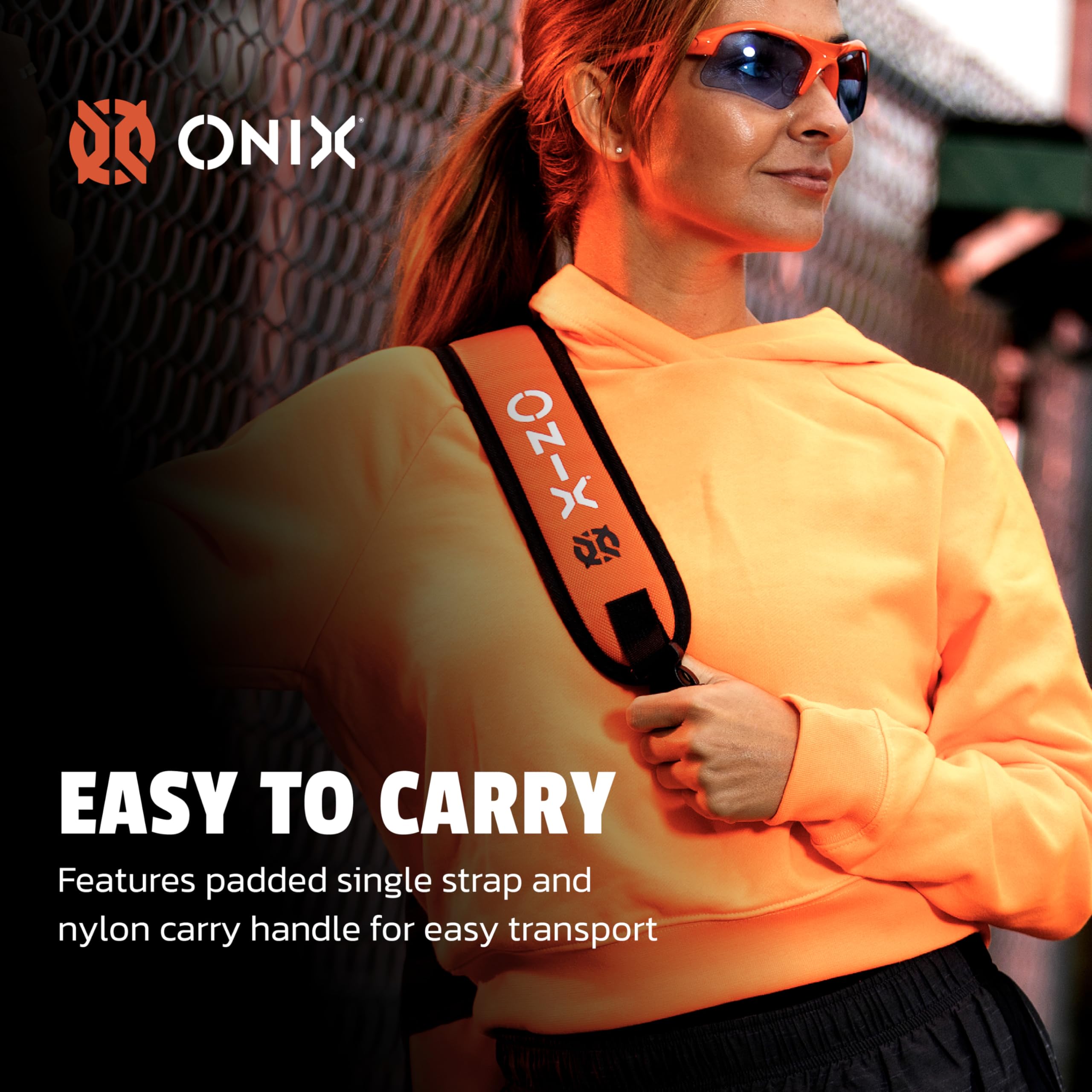 Pink/Black Onix Pickleball Pro Team Sling Bag