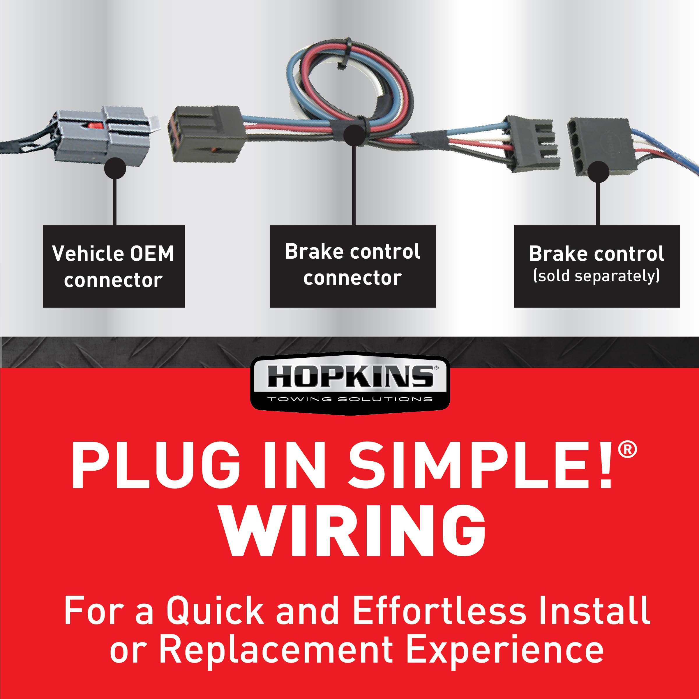 Plug-In Hopkins Towing Solutions Simple Brake Control Connector 53035