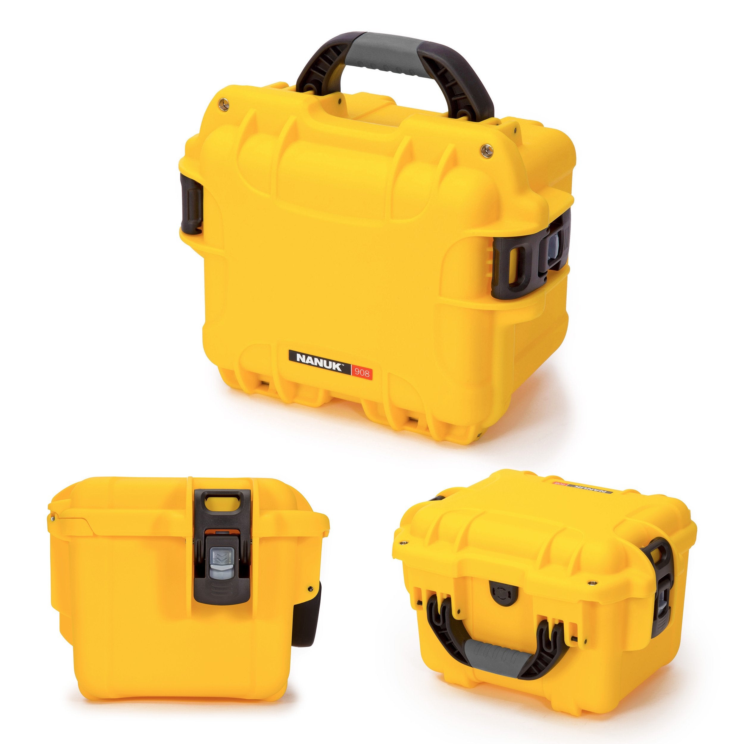 Waterproof Nanuk 908 Hard Case - Yellow