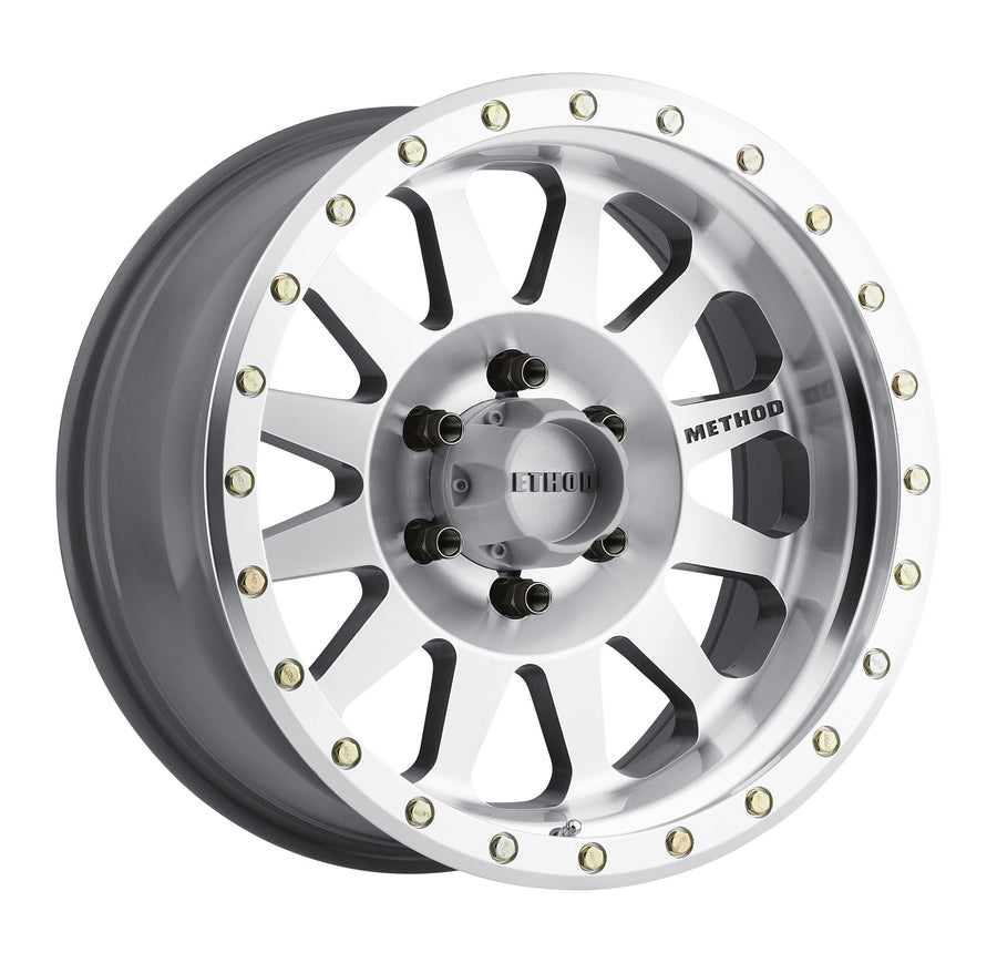 304 Method Race Wheels Double Standard Machined/Clear Coat 18x9" 6x5.5", 12mm offset 4.5" Backspace, MR30489060312N