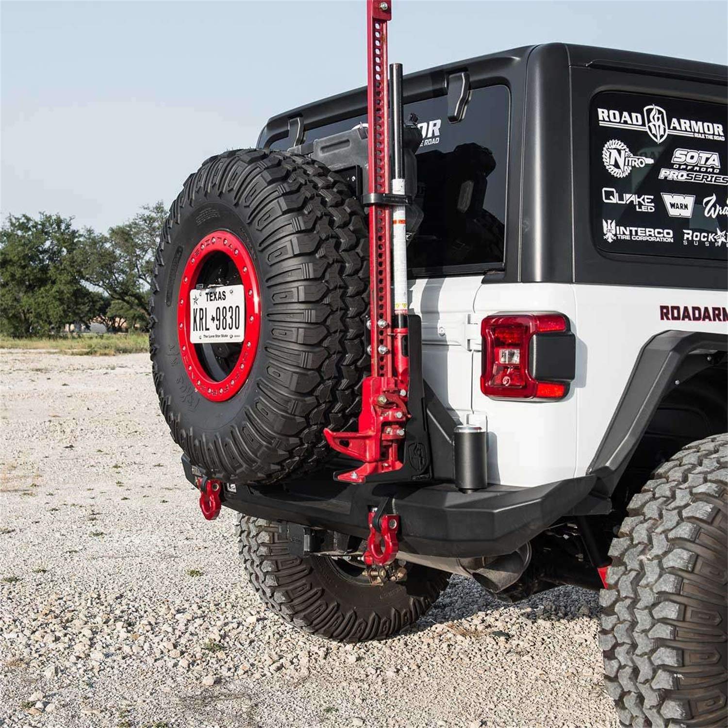 Rear Bumper Road Armor 5182R1B-TC Fits Jeep Wrangler