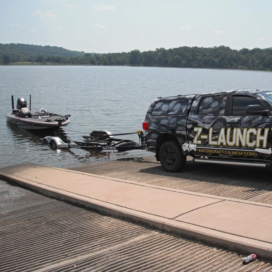 T-H Marine Watercraft Z-Launch Launch Cord - 20 Foot - Easy No-Hassle Launching - Premium Expandable Design for Boats 23' to 35' - Professional Angler Endorsed - Safe & Simple Operation
