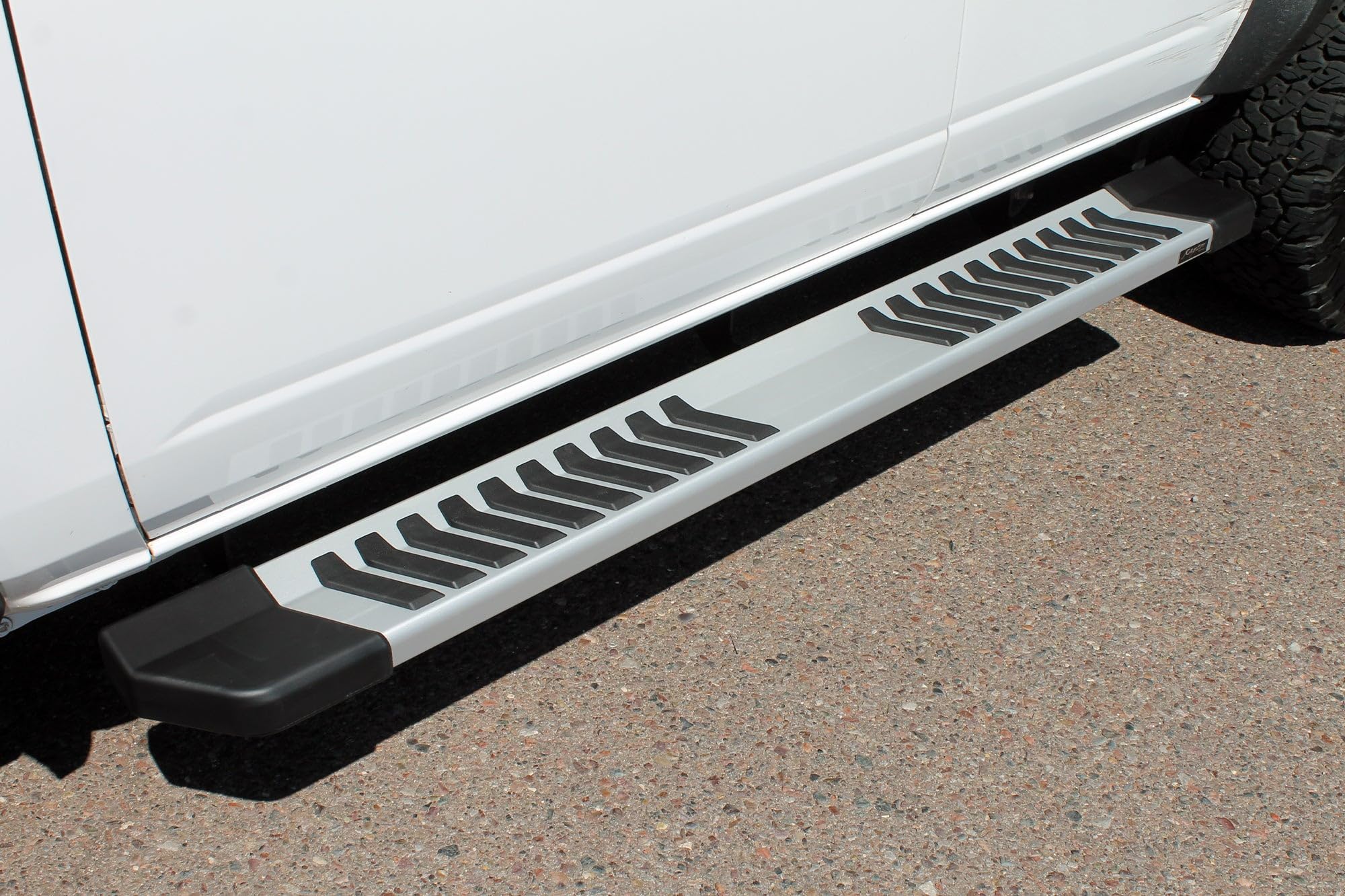 Running Boards Raptor Series Steps 6in OEM Style Aluminum Compatible with 21-26 Bronco 4-Door