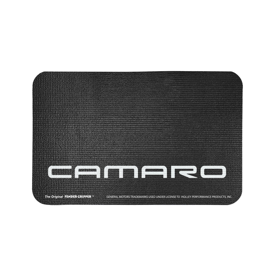 Chevy Camaro Logo Fender Gripper Fender Cover | Officially Licensed by General Motors | Universal Fit | Standard Size 22" X 34" | FG2036