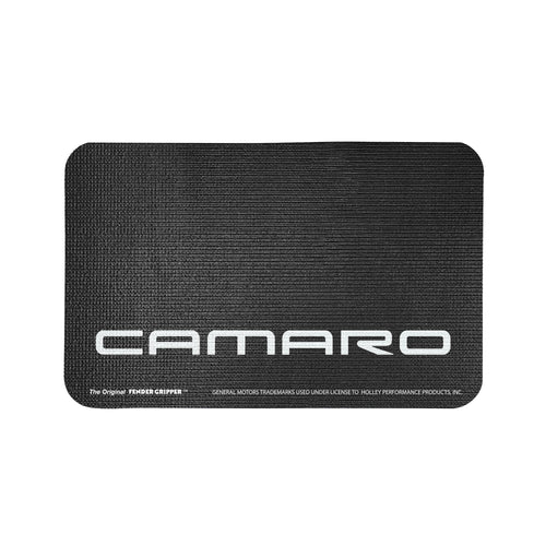 Chevy Camaro Logo Fender Gripper Fender Cover | Officially Licensed by General Motors | Universal Fit | Standard Size 22" X 34" | FG2036