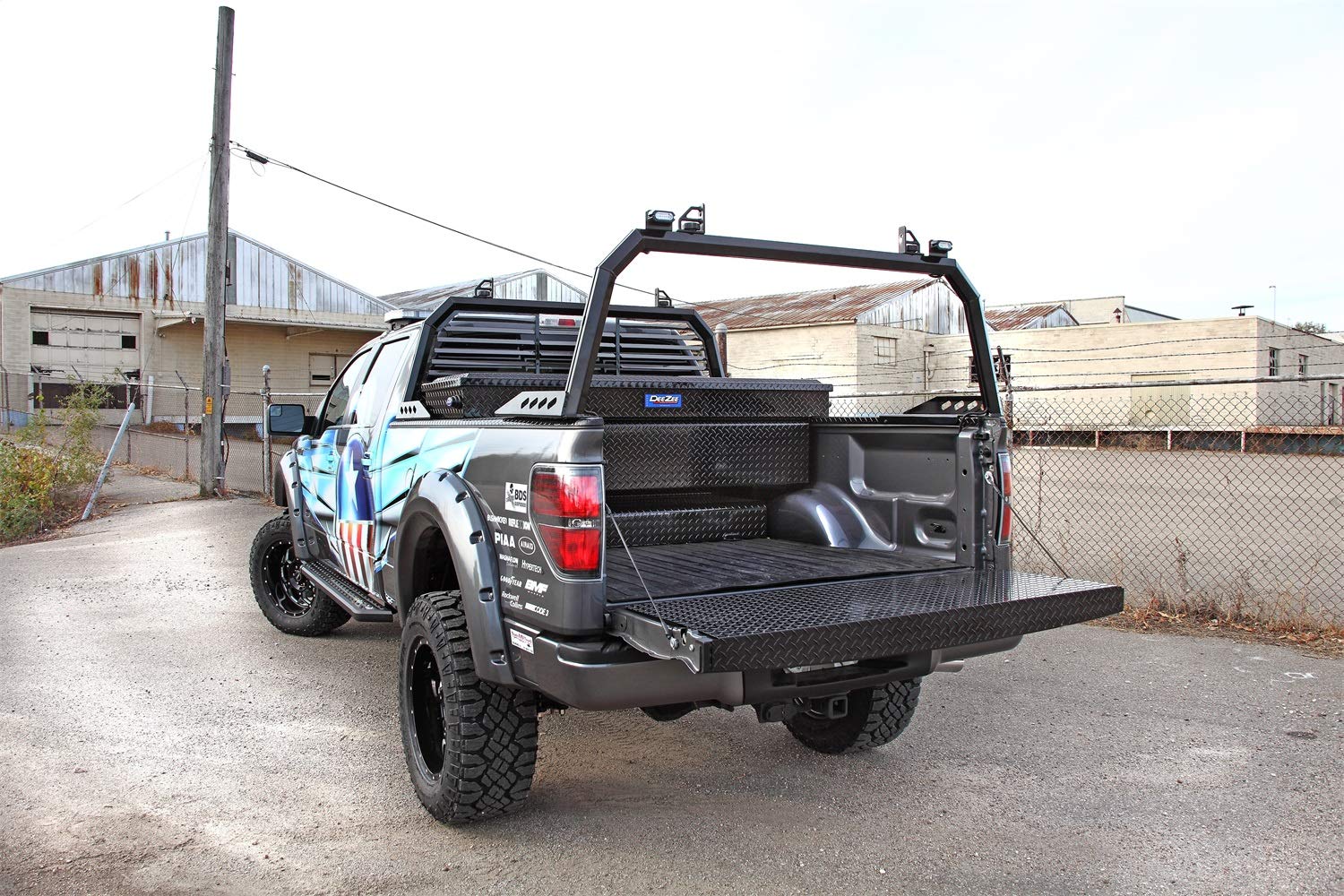 Black-Tread Dee Zee DZ4138B Full Tailgate Protector