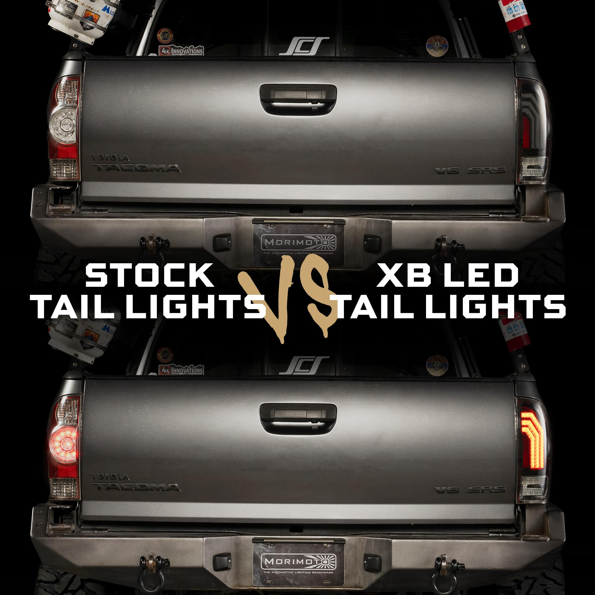 Morimoto Smoked XB LED Taillights for Toyota Tacoma 05-15 (LF727)