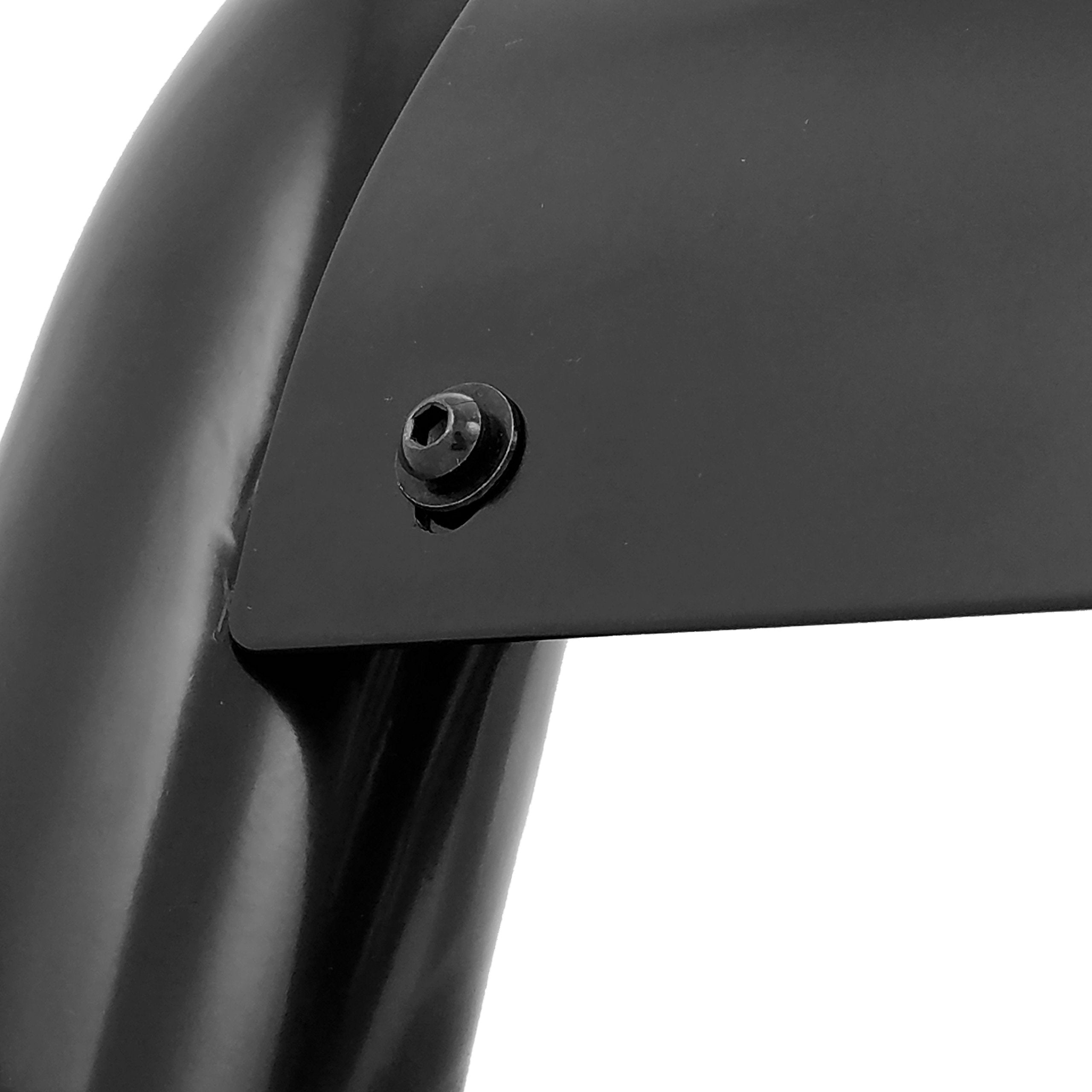Peerless Black Horse Running Boards Compatible with 2022-2025 Jeep Grand Cherokee-PR-J572BK Black
