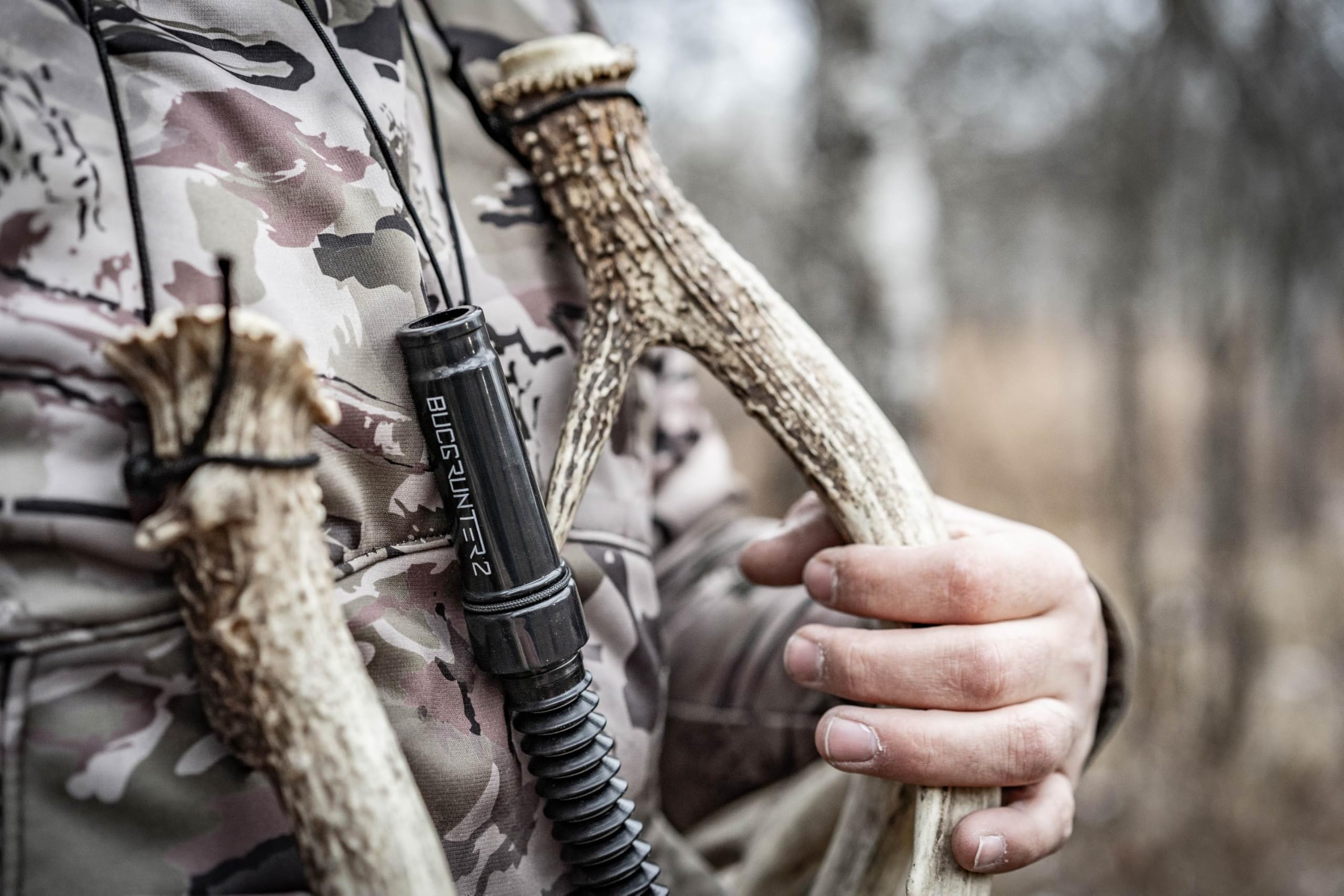 Bucgrunter 2 Hunters Specialties Hunting Deer Call - Realistic Mature Buck & Young Buck Vocalizations Game Call