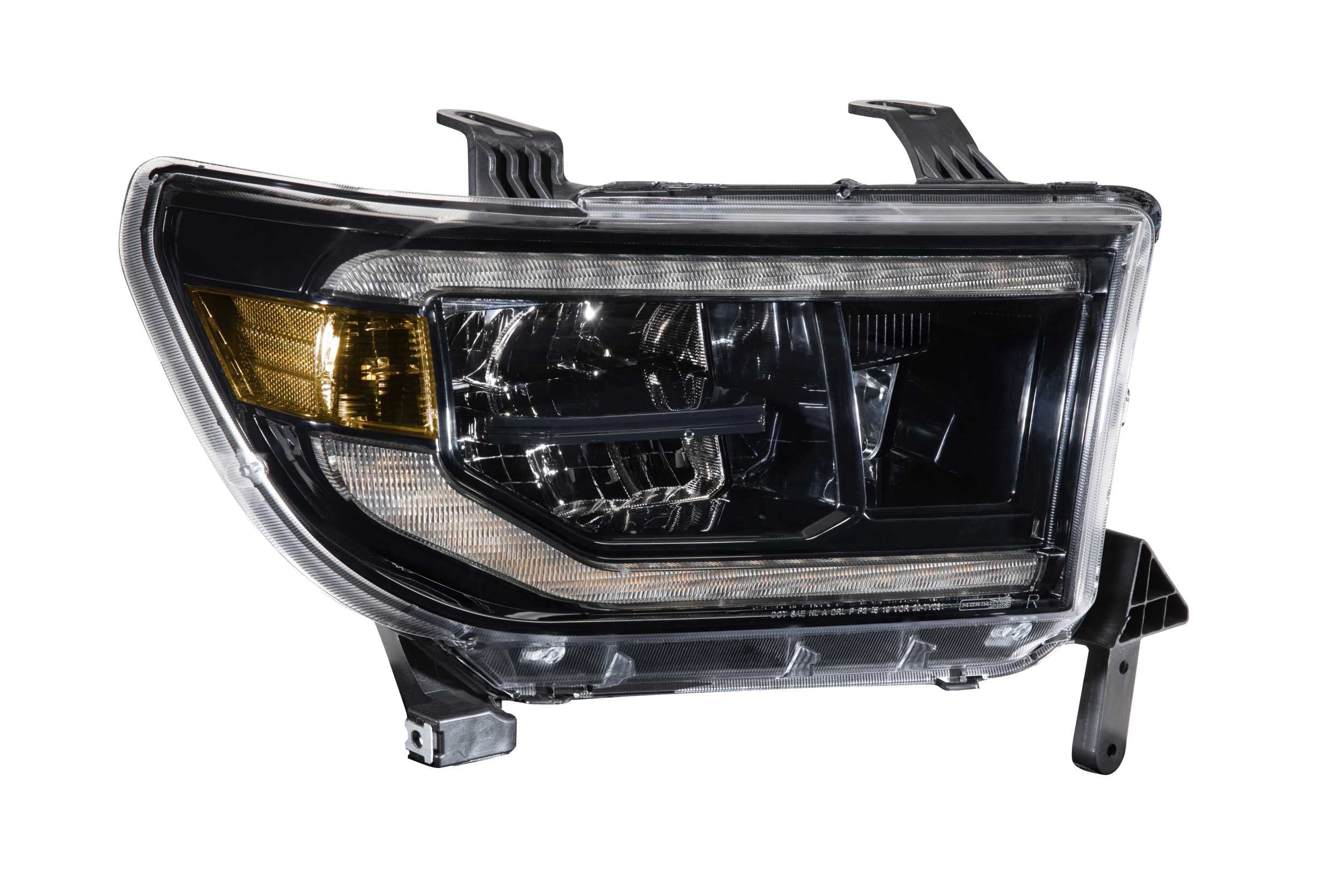 Toyota Tundra 07-13 Morimoto XB LED Headlights, Plug and Play Amber DRL Headlight Assemblies (LF533-A-ASM)