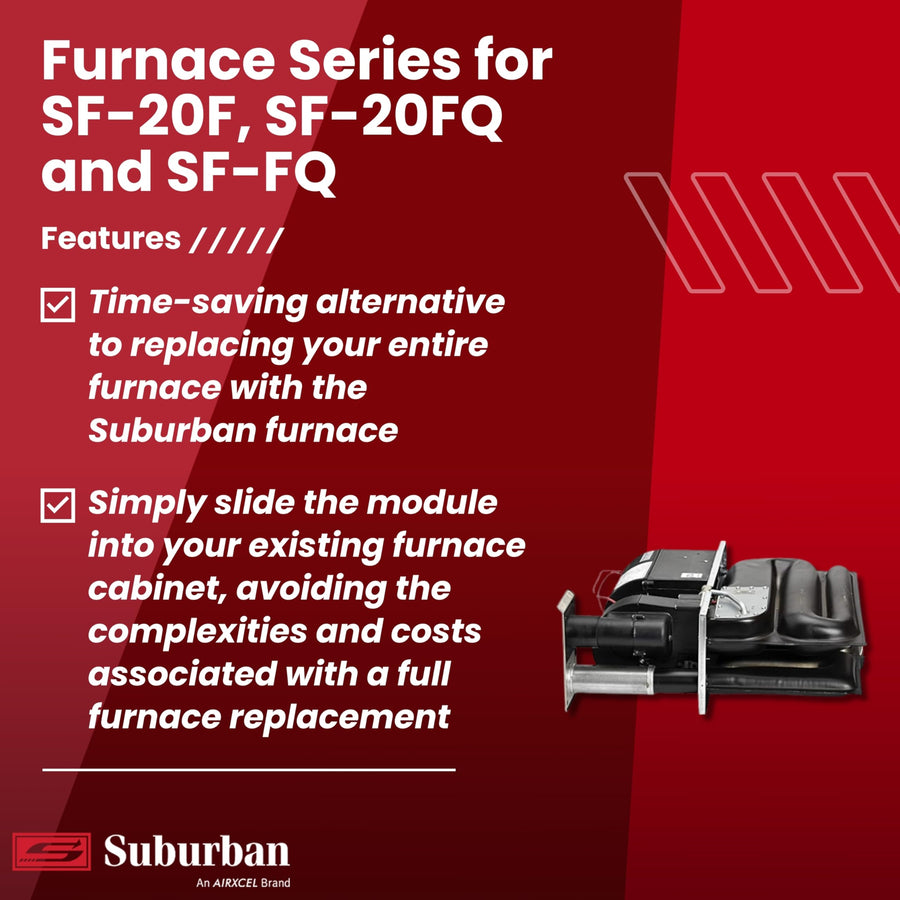 Suburban 20,000 BTU/h RP-20FQ Replacement Core for Suburban Furnace Series SF-20F, SF-20FQ and SF-FQ (2606A)
