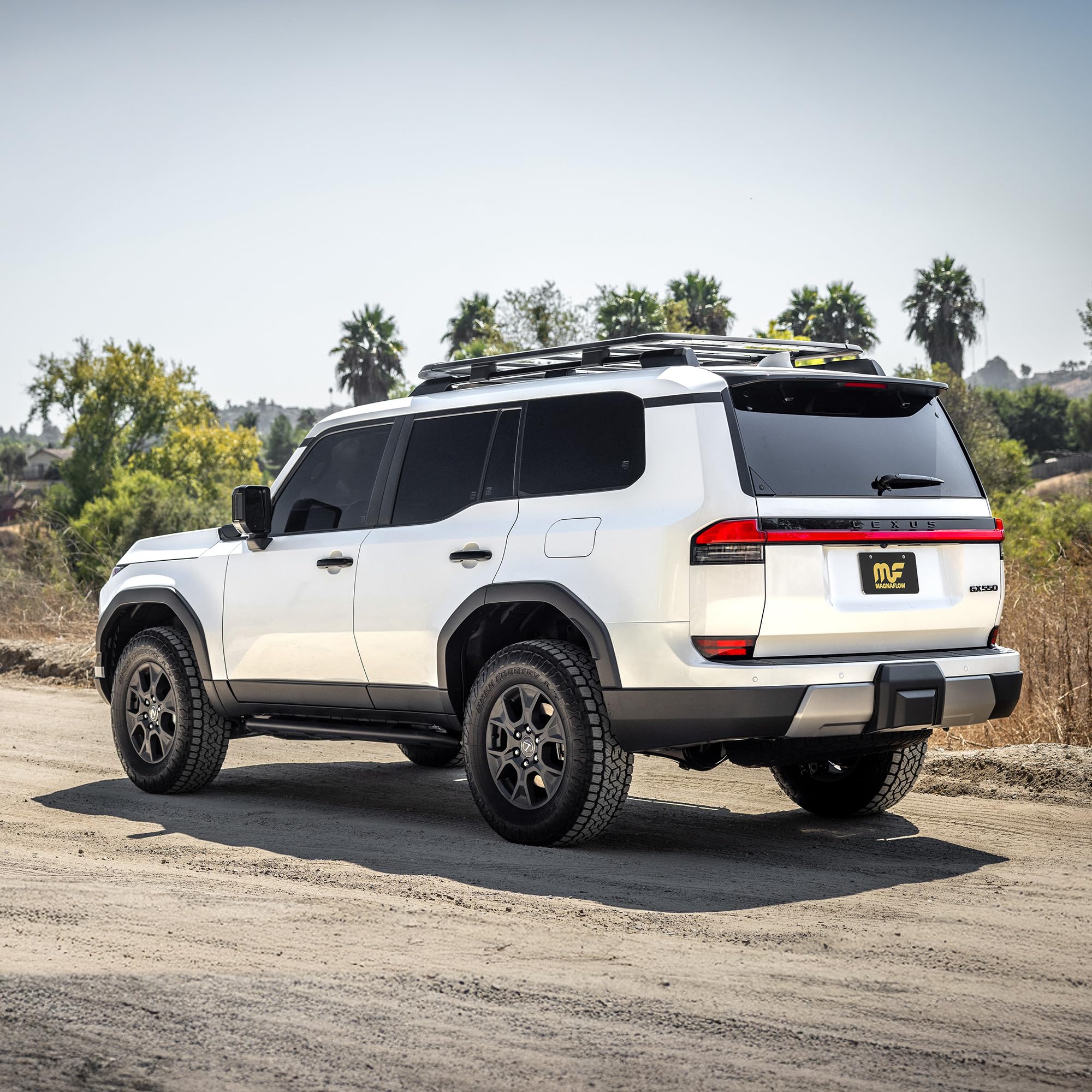 MagnaFlow Exhaust Performance System 19677: Cat-Back, Overland Series, for 2024-2025 Lexus GX550, Single Driver Side Rear Exit
