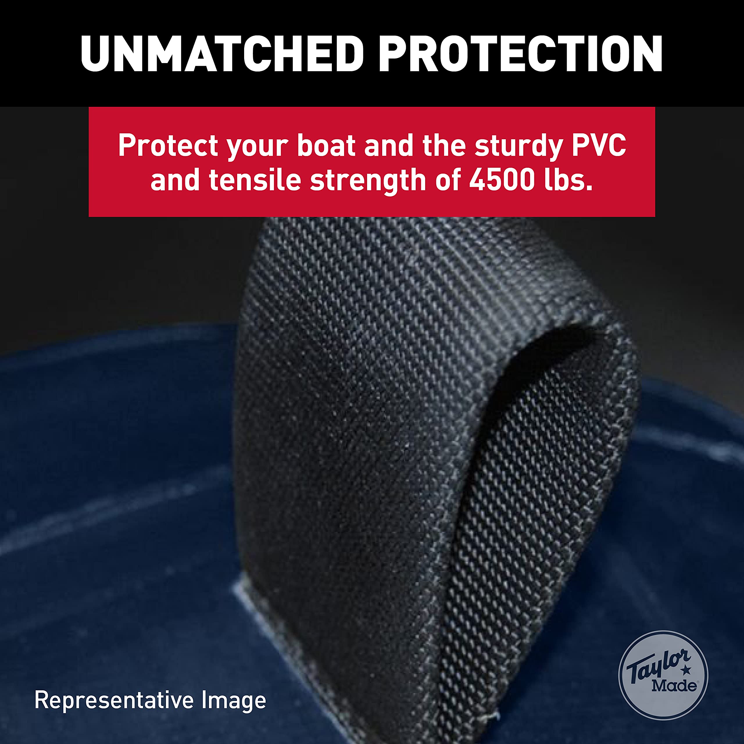 Super Duty TAYLOR MADE PRODUCTS Inflatable Yacht Fenders, Abrasion and Tear Resistant, Navy, 18 x 58 inch