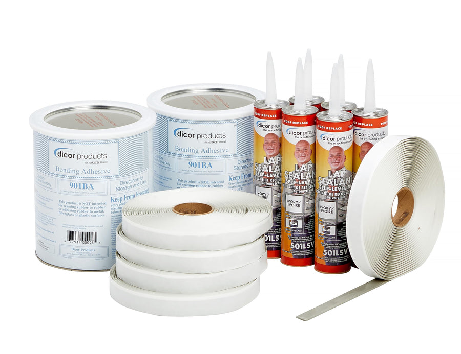 Rubber Roof Kit Dicor 401CK-V