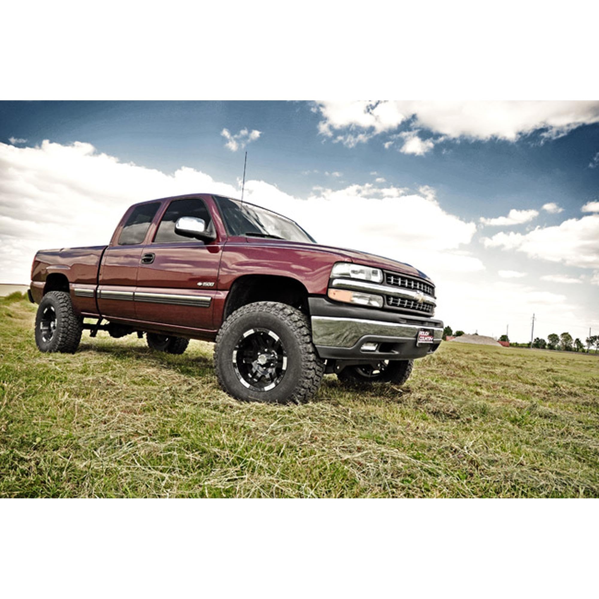 6" Rough Country Lift Kit w/V2 Shocks for 99-06 Chevy/GMC 1500 2WD - 23470