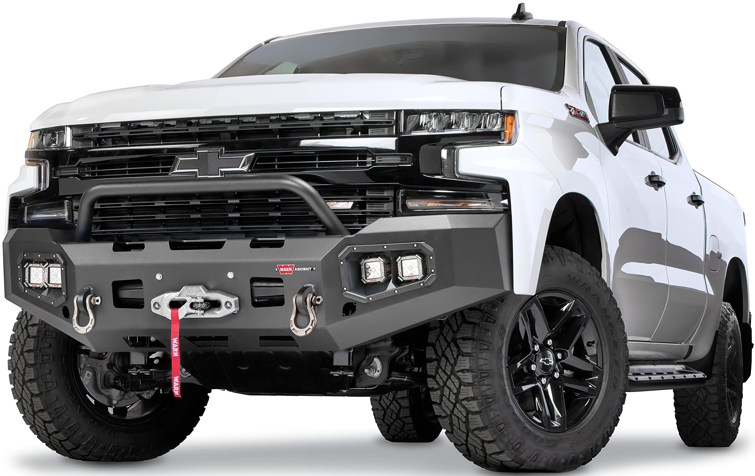 Baja Grille Guard WARN 104825 Tube for Ascent Front Bumpers, Fits: Ford F150, Dodge Ram 1500/2500/3500 (New and Old Style), Chevy Silverado 1500/2500/3500, GMC Sierra 2500/3500