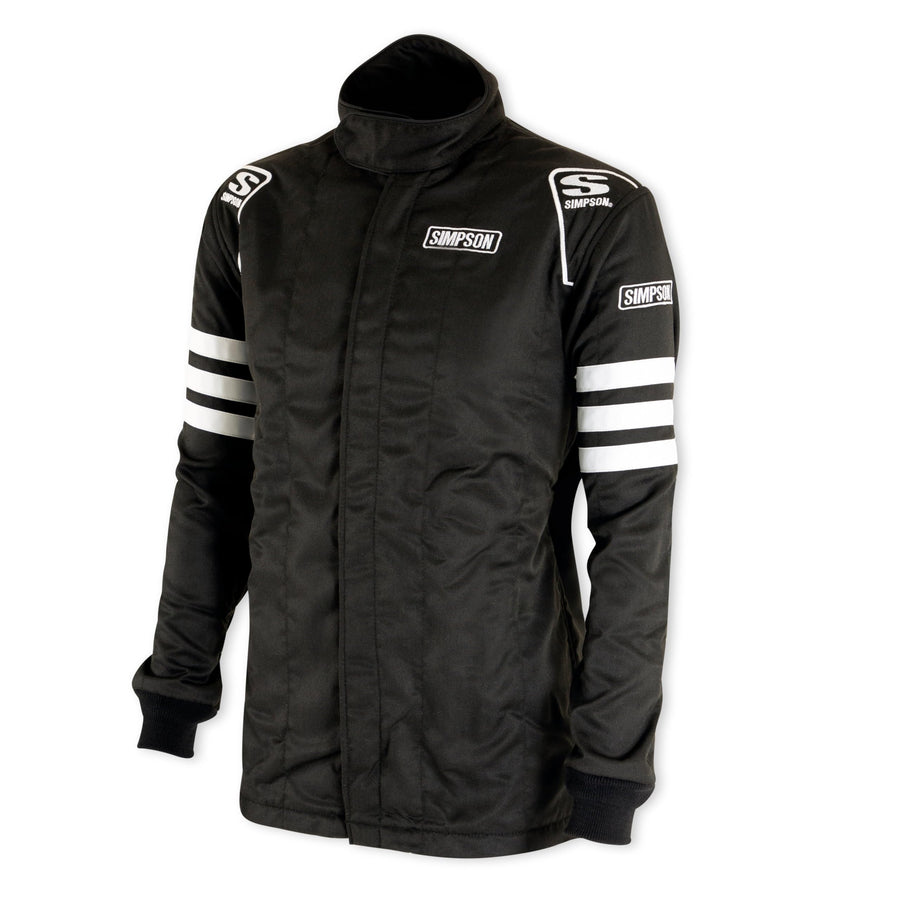 Simpson Racing Classic C402312 Racing Jacket SFI 5 - Large - Black