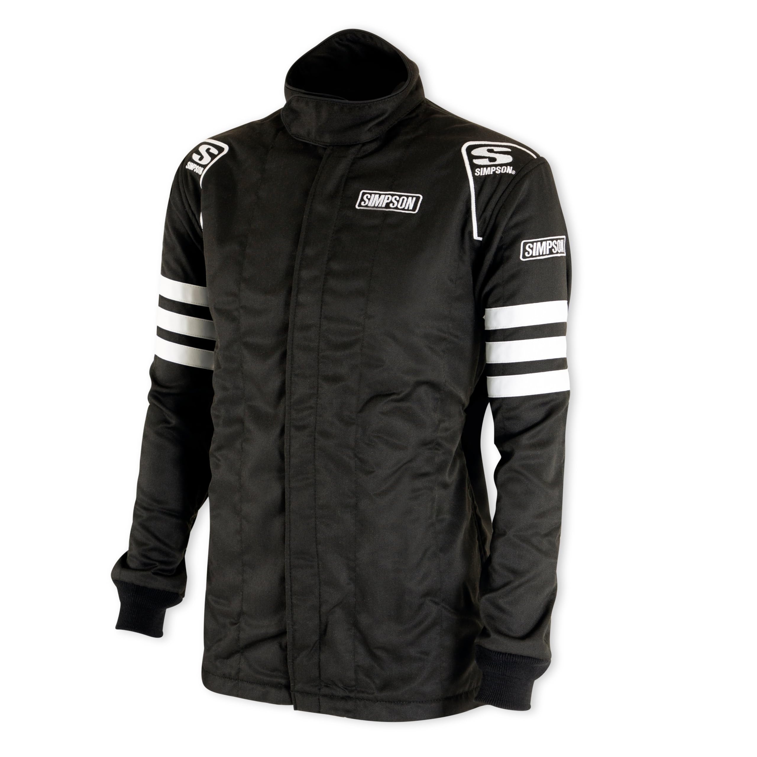 C402412 Simpson Racing Classic Racing Jacket SFI 5 - X-Large - Black